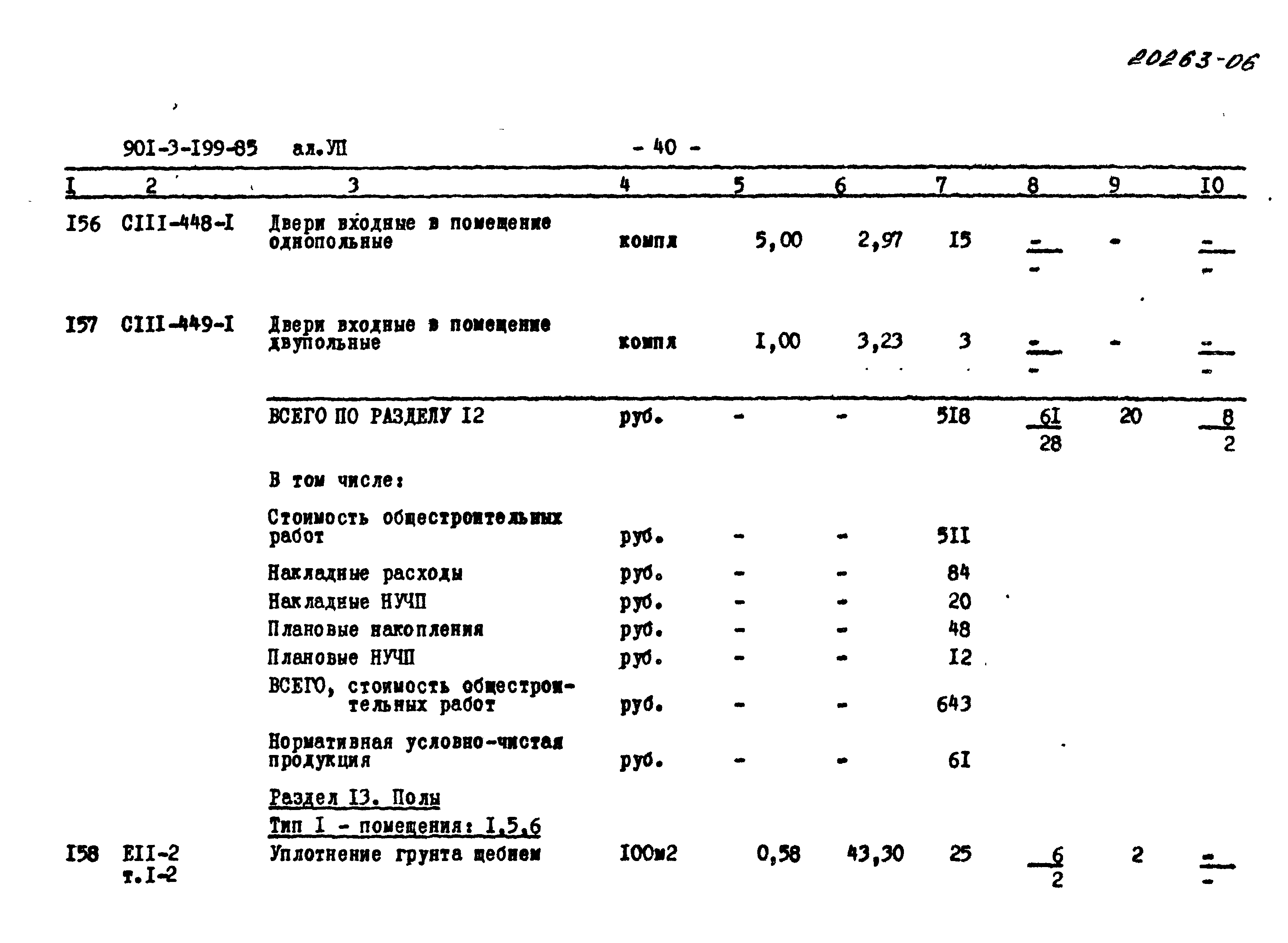 Типовой проект 901-3-199.85