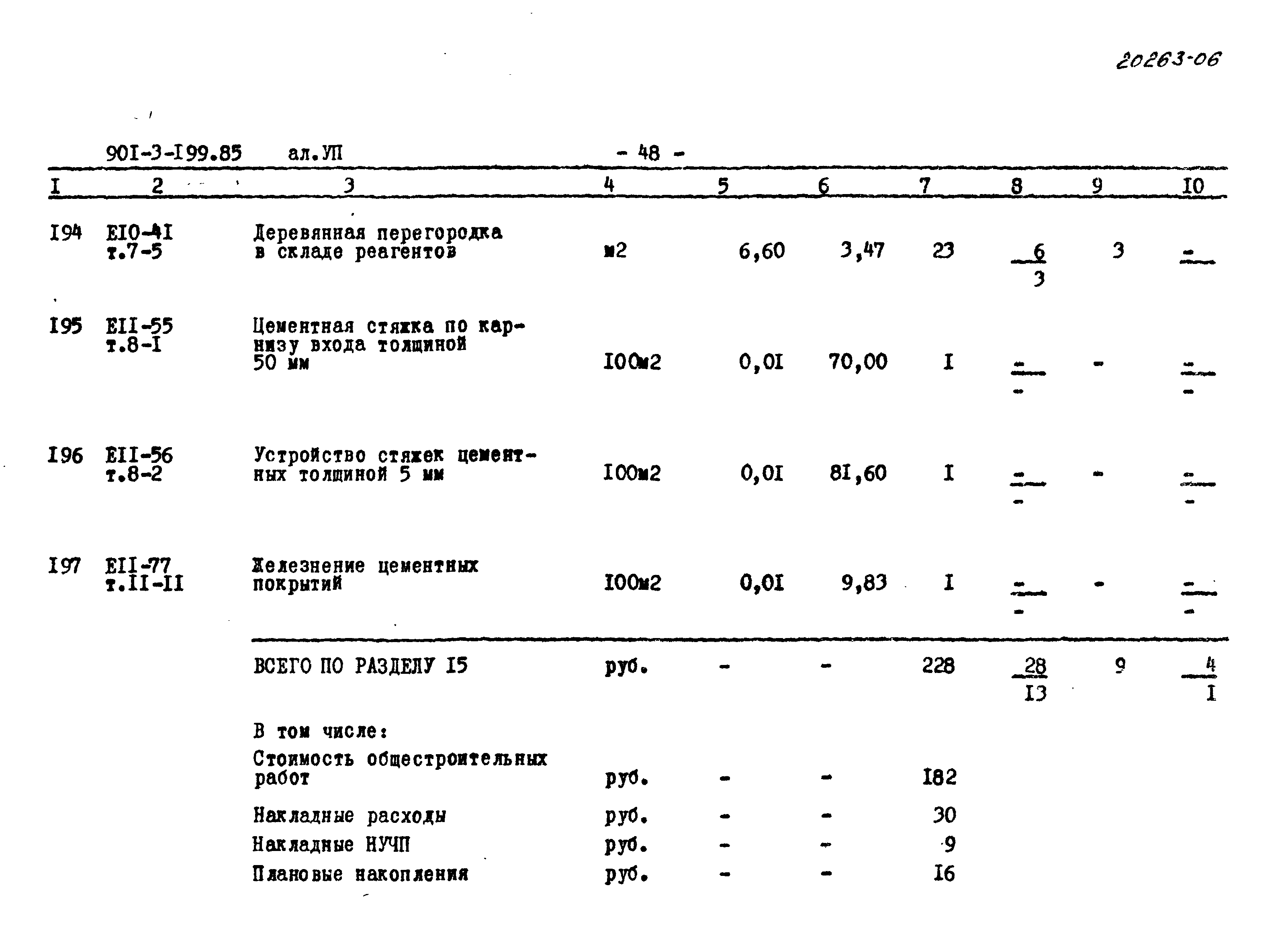 Типовой проект 901-3-199.85