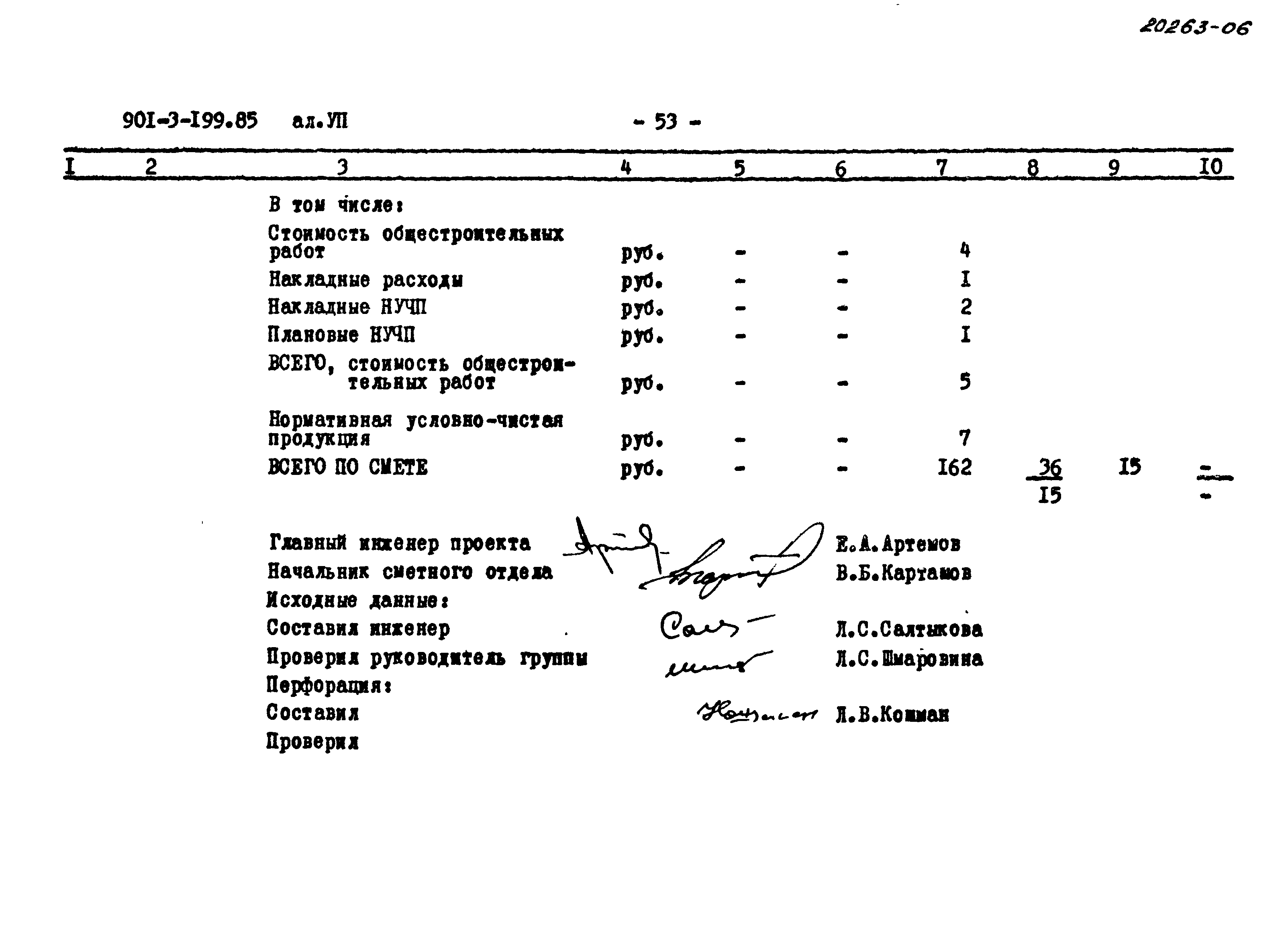 Типовой проект 901-3-199.85