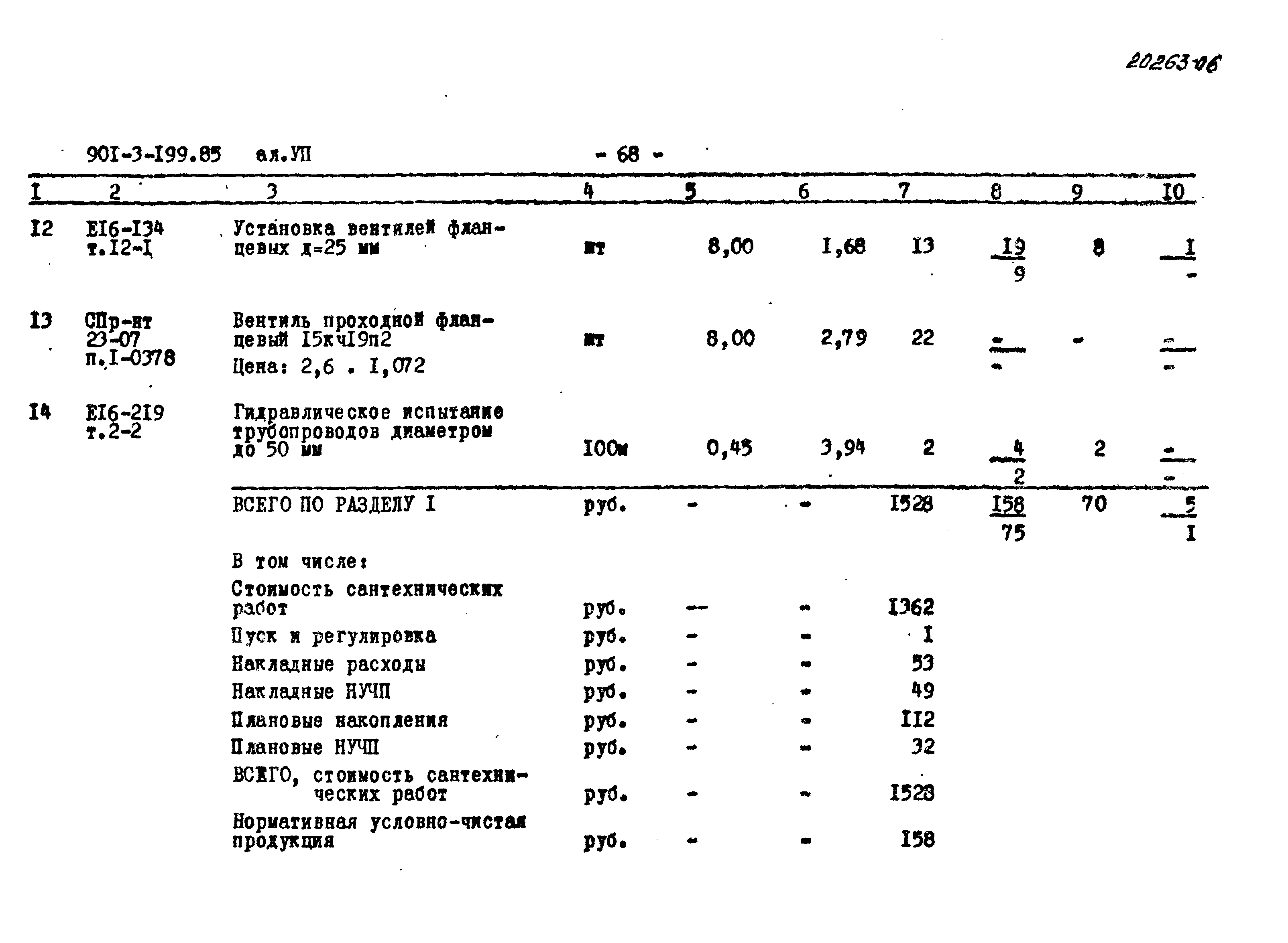 Типовой проект 901-3-199.85