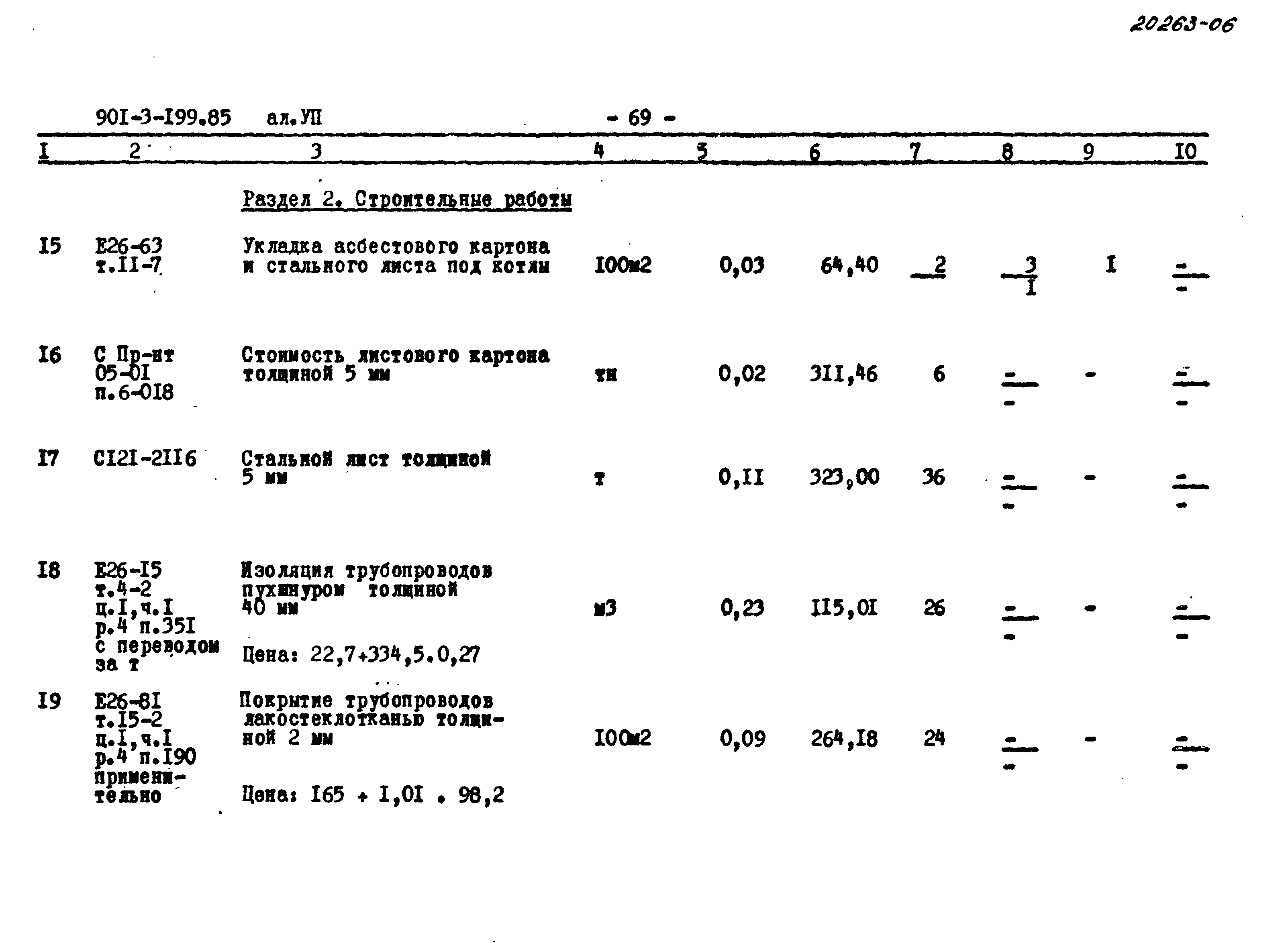 Типовой проект 901-3-199.85