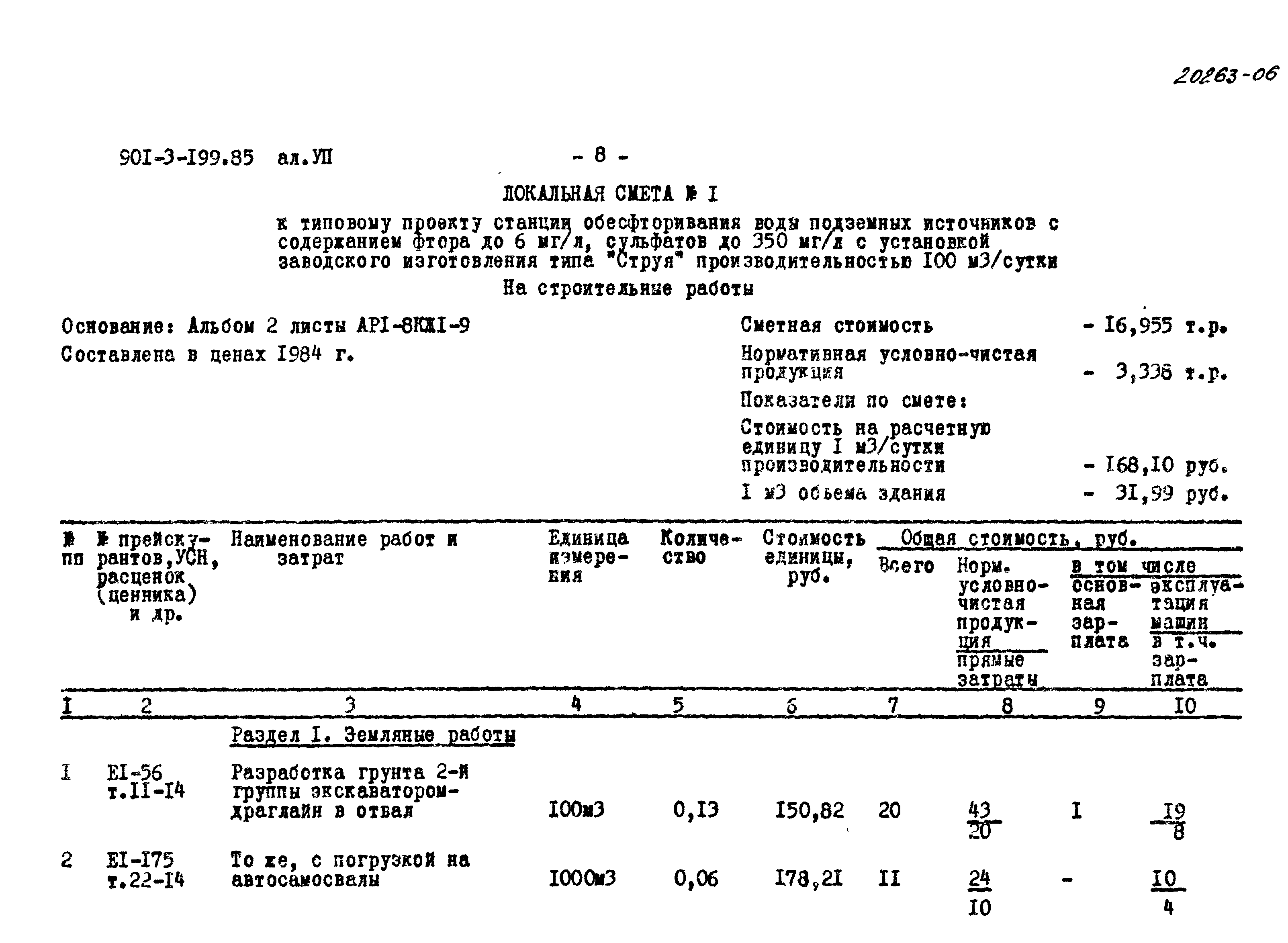 Типовой проект 901-3-199.85