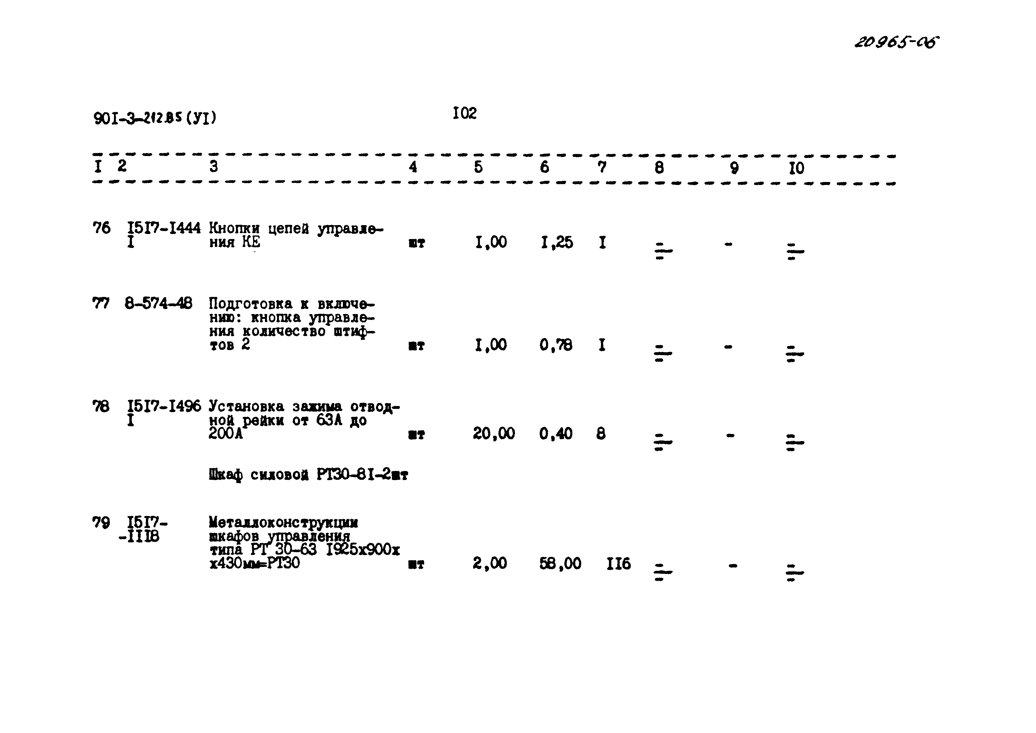 Типовой проект 901-3-212.85