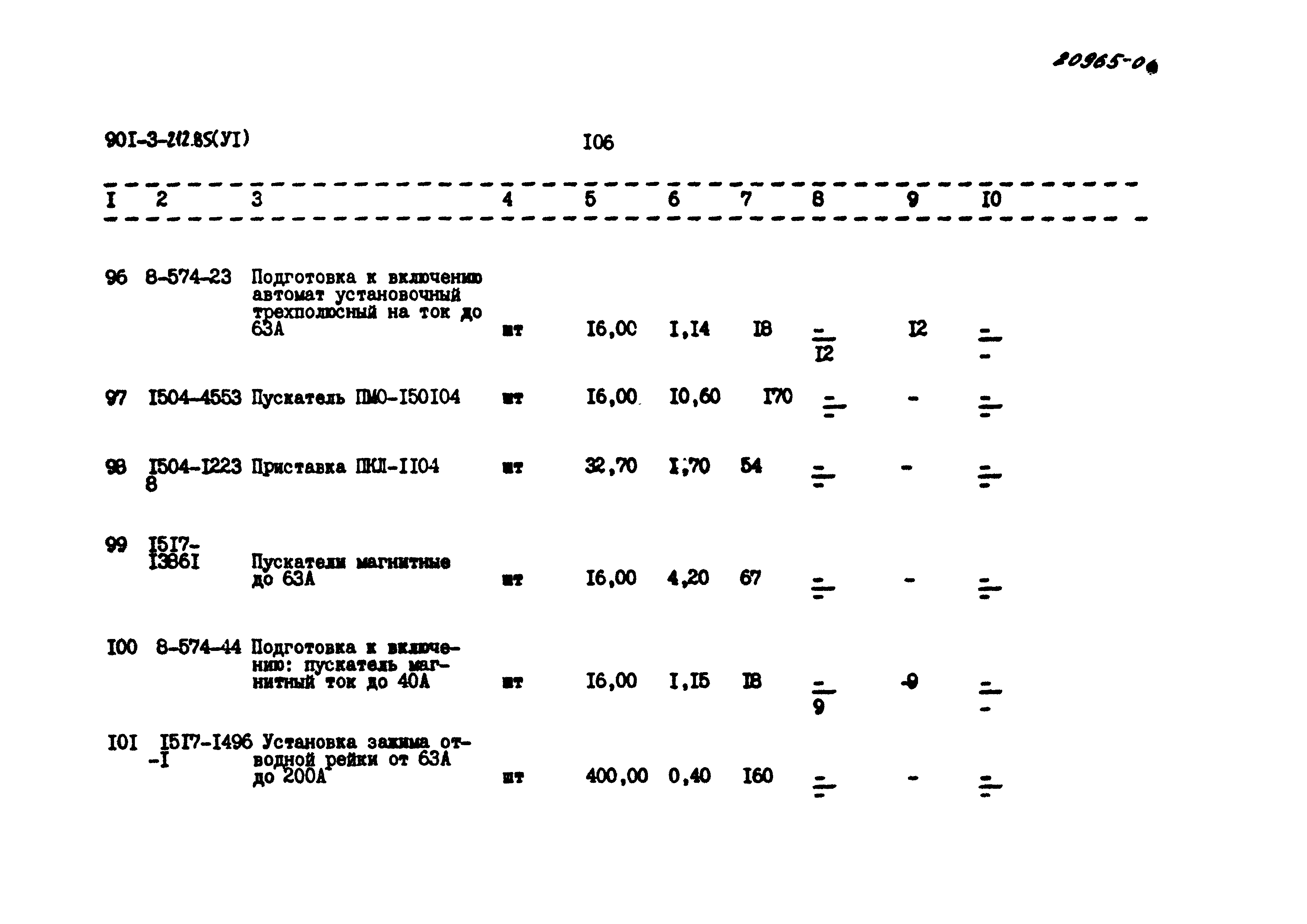 Типовой проект 901-3-212.85