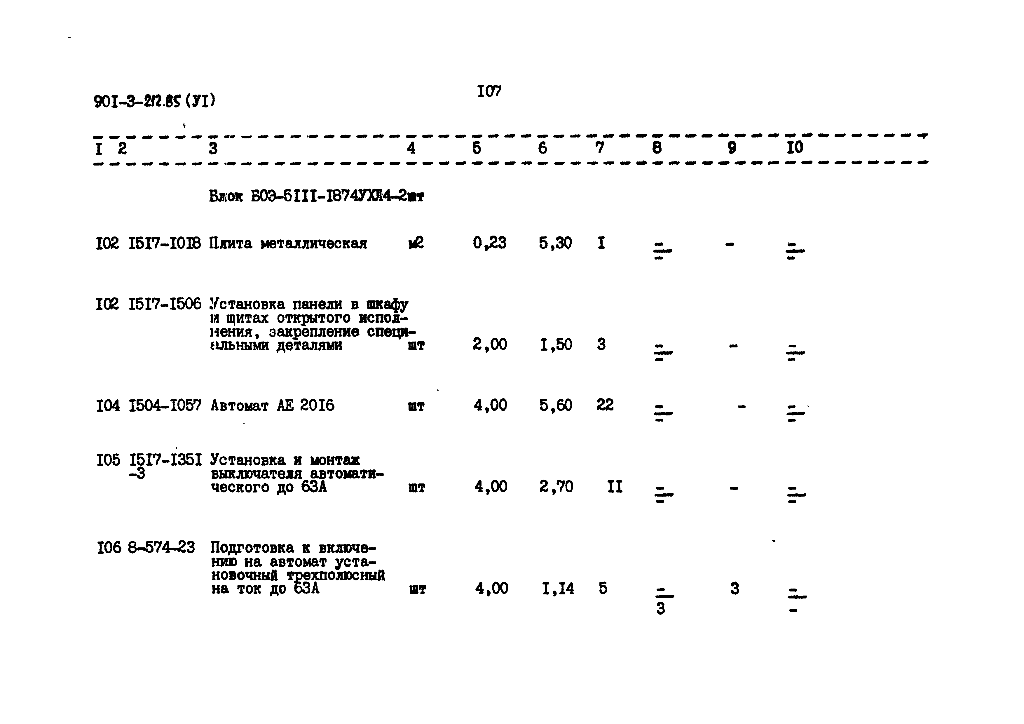 Типовой проект 901-3-212.85