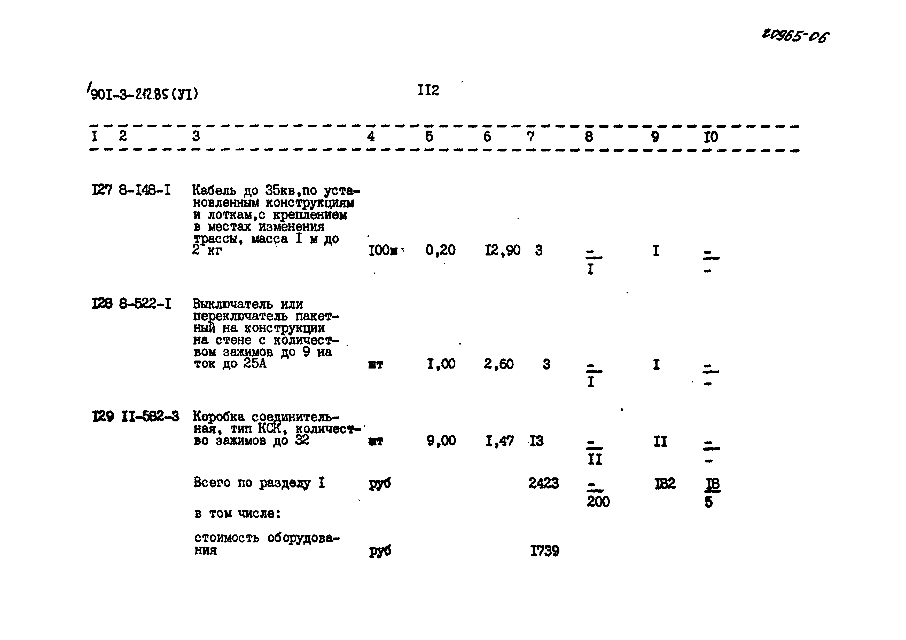 Типовой проект 901-3-212.85