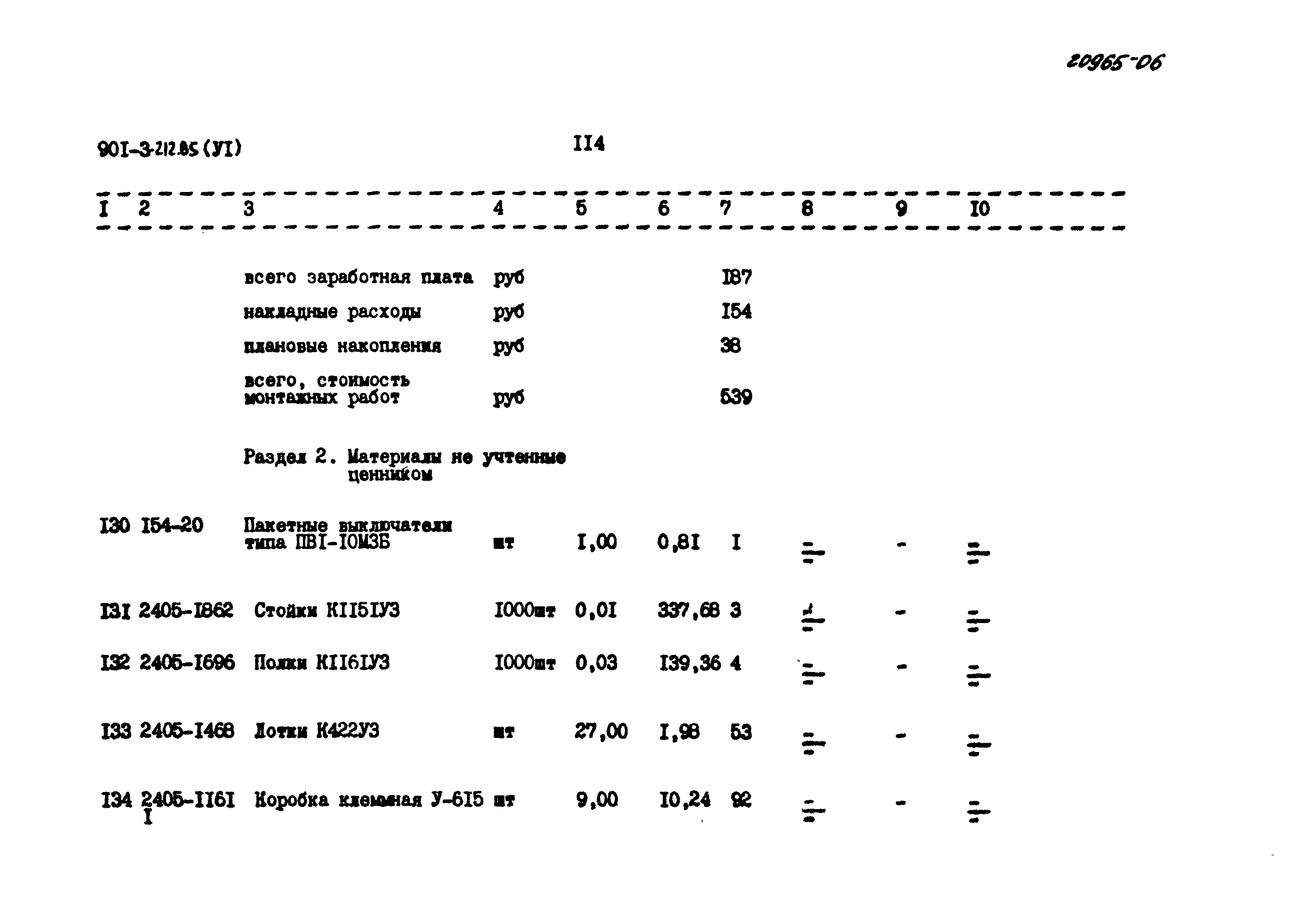 Типовой проект 901-3-212.85