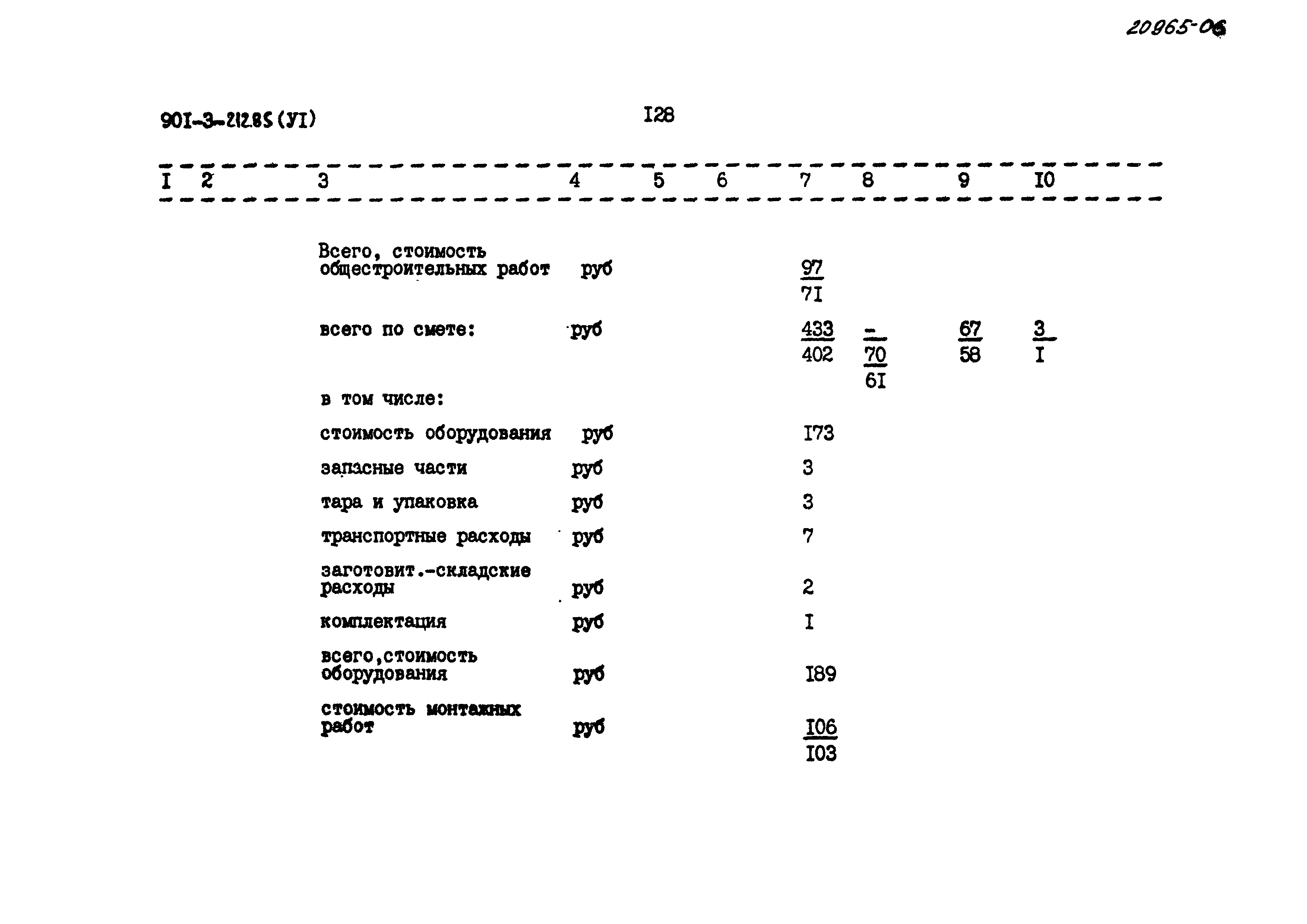 Типовой проект 901-3-212.85