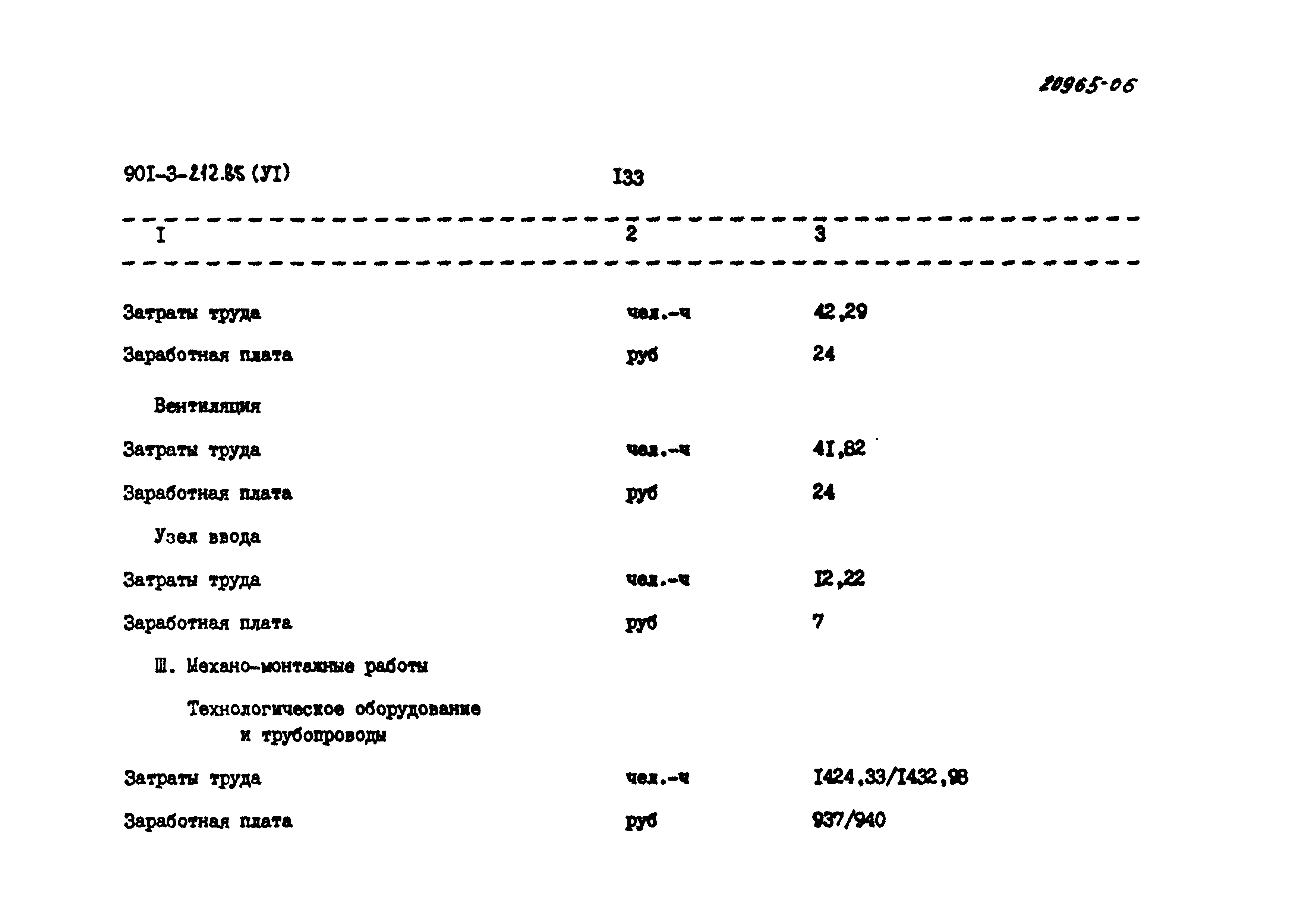 Типовой проект 901-3-212.85