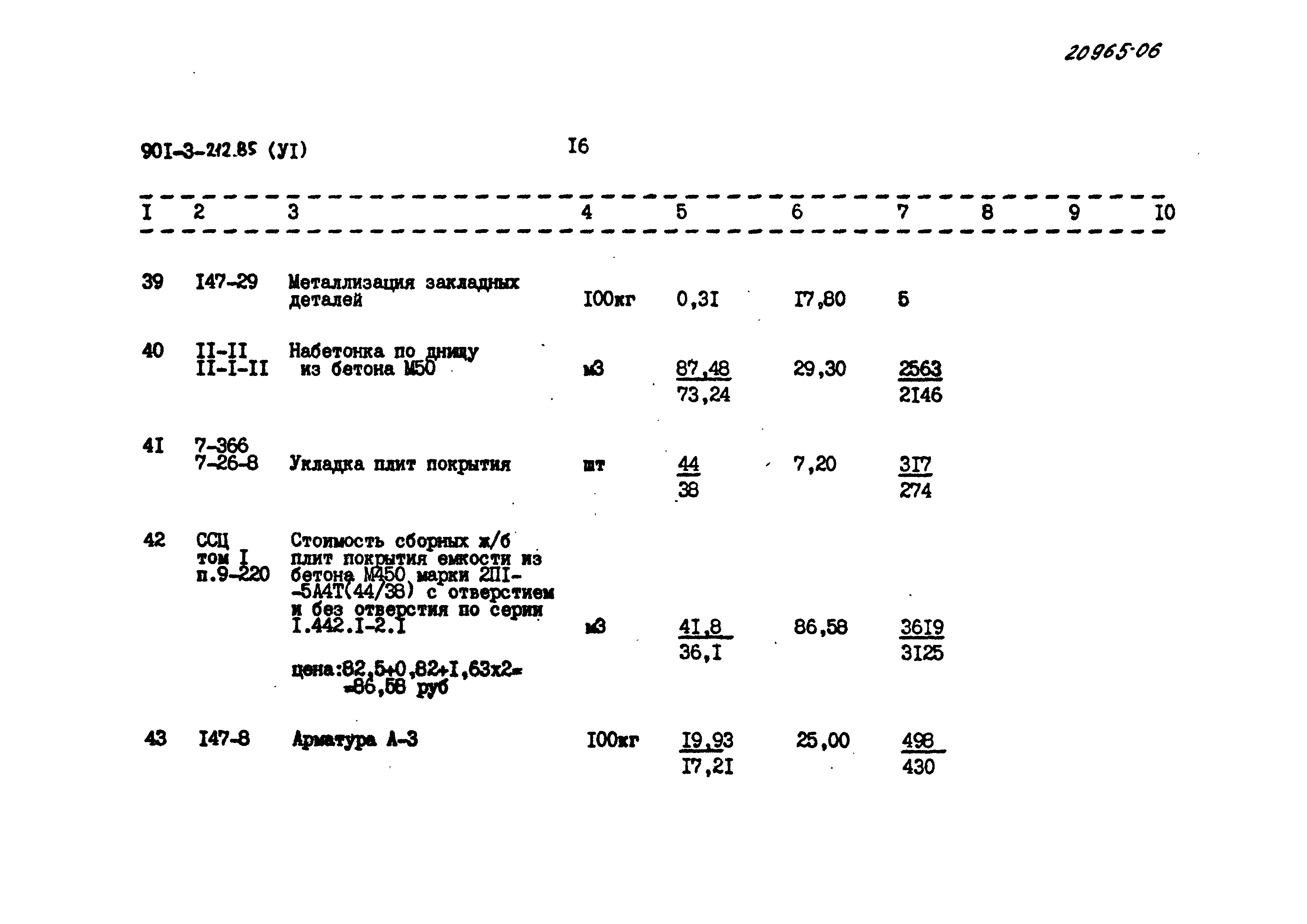 Типовой проект 901-3-212.85