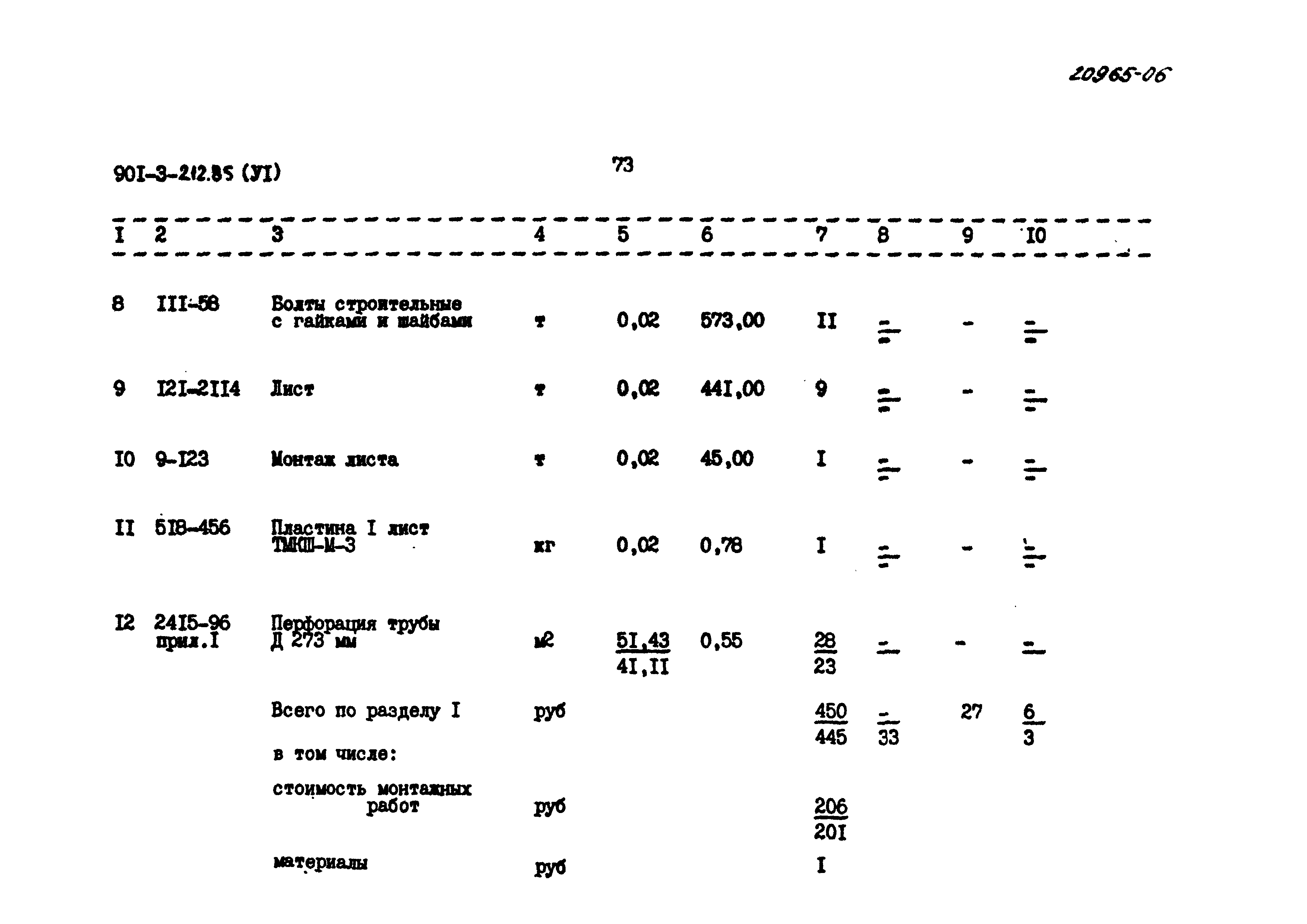 Типовой проект 901-3-212.85