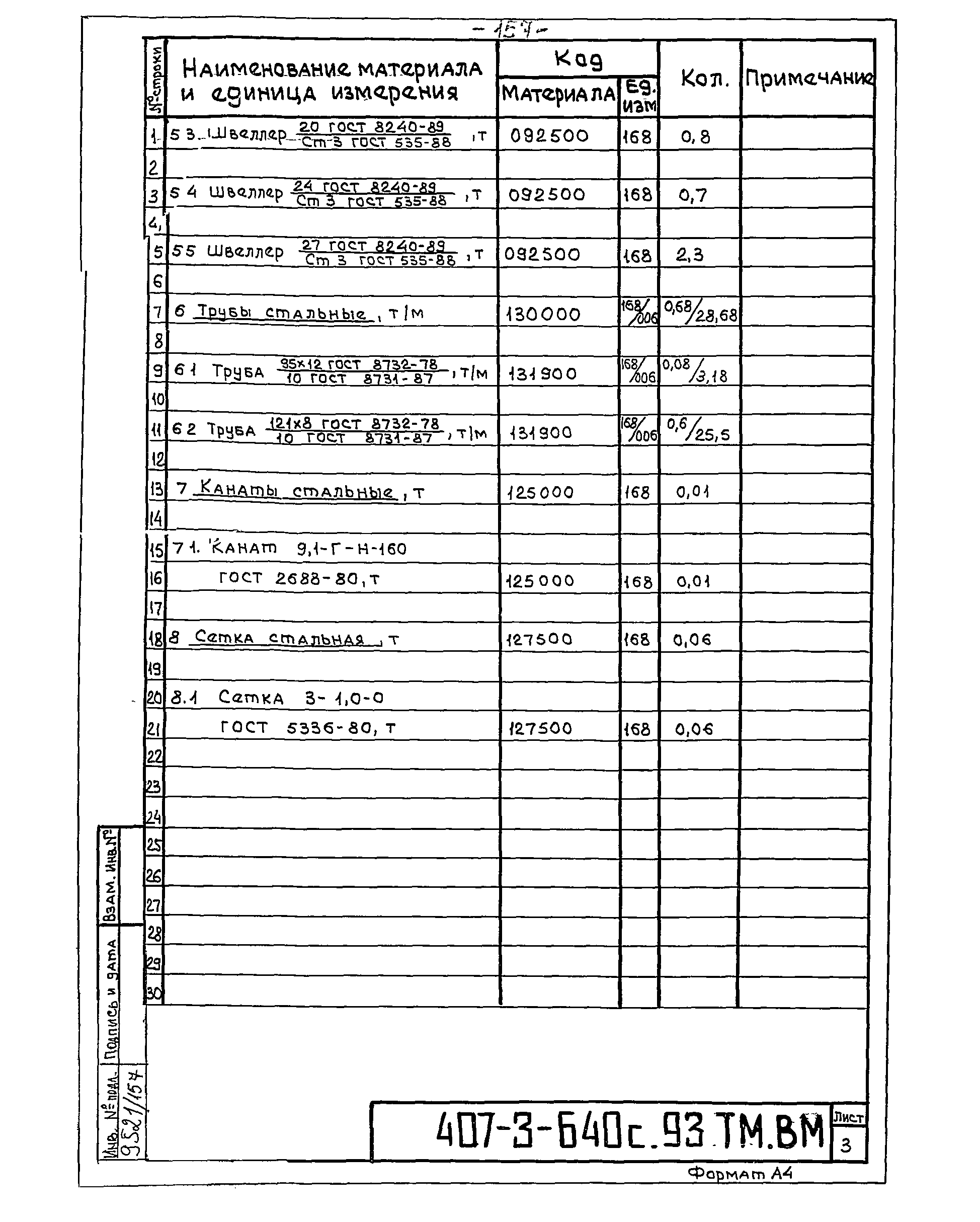 Типовой проект 407-3-640с.93