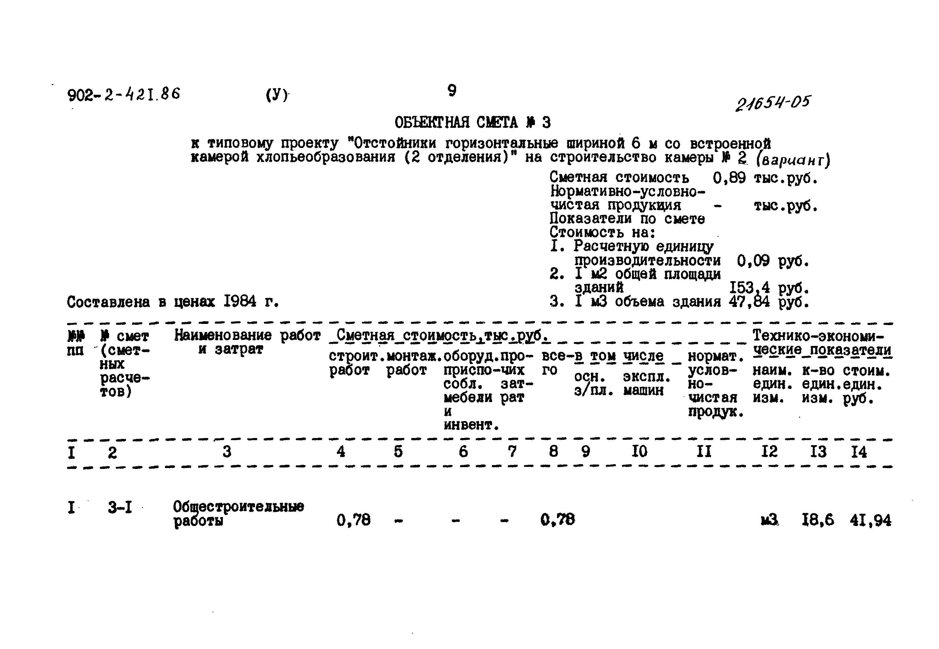 Типовой проект 902-2-421.86