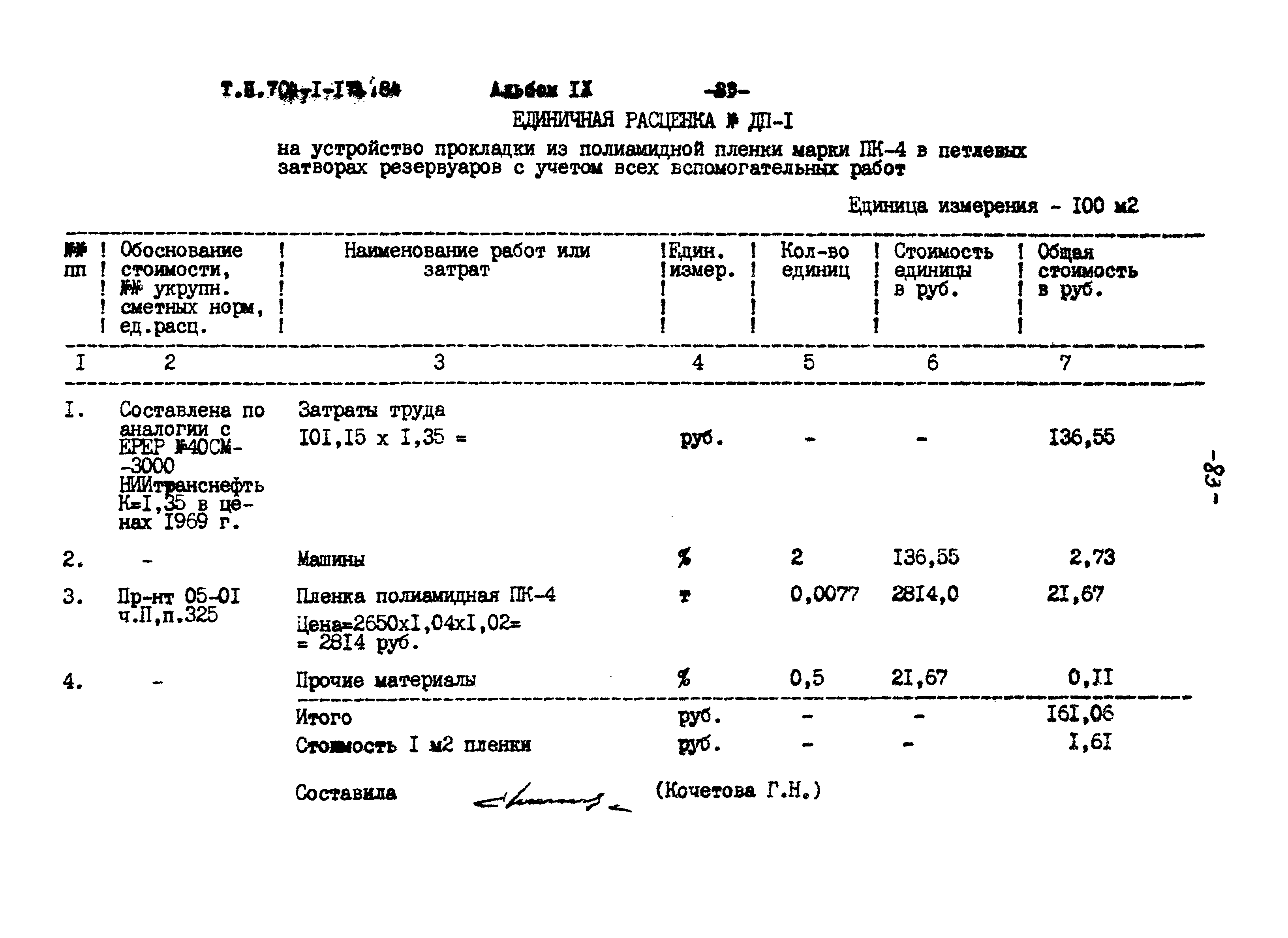 Типовой проект 704-1-171.84