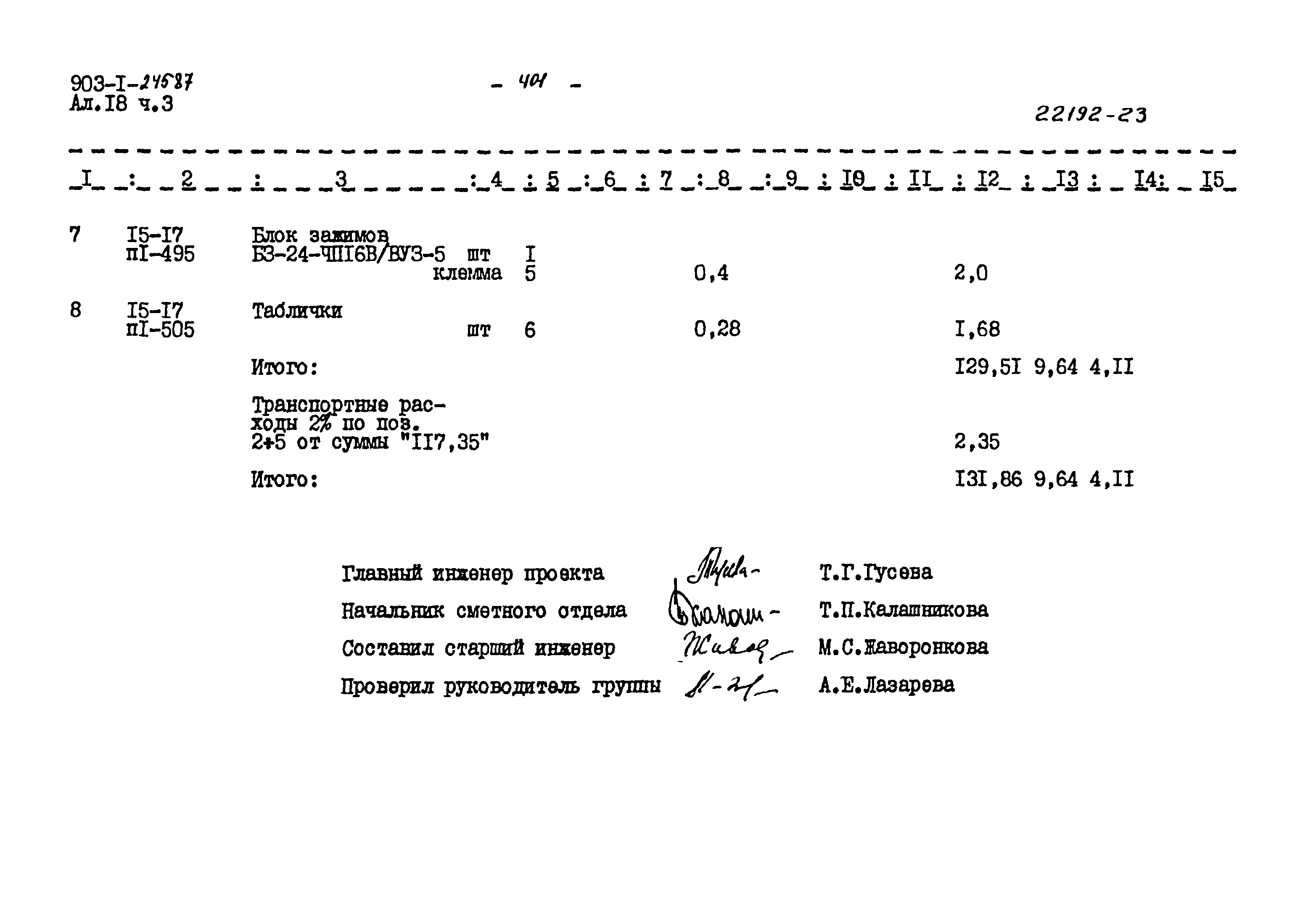 Типовой проект 903-1-245.87