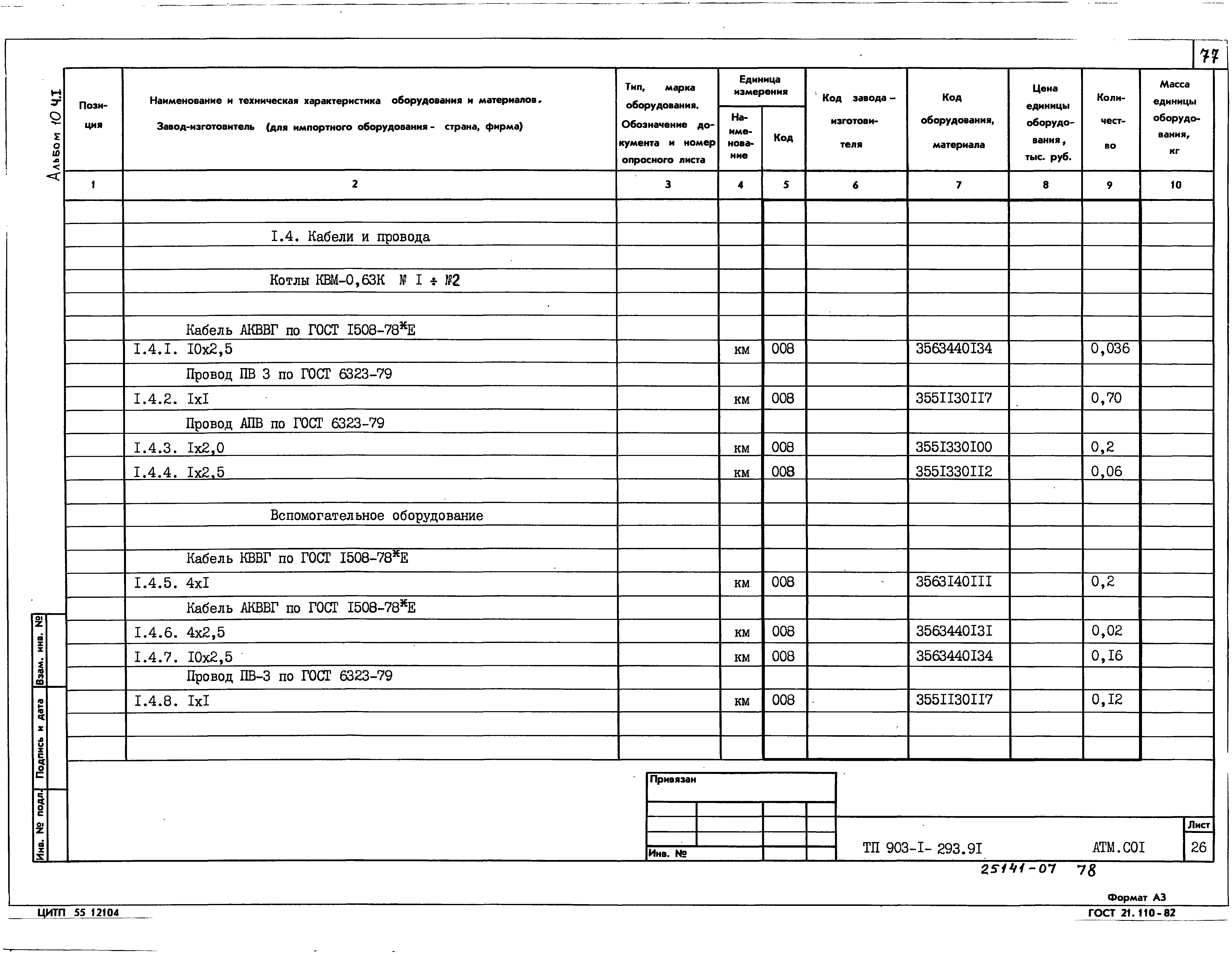 Типовой проект 903-1-293.91