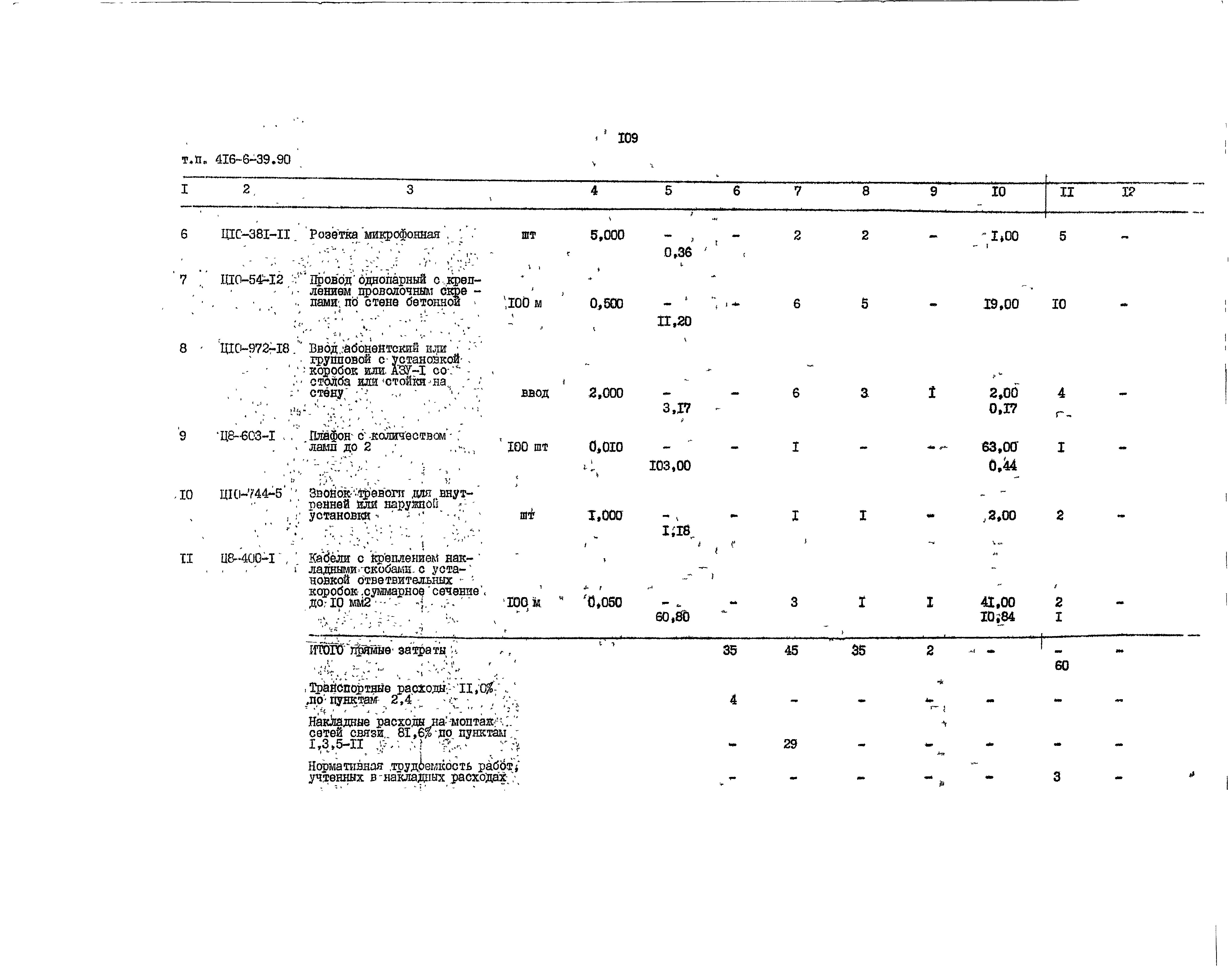 Типовой проект 416-6-39.90