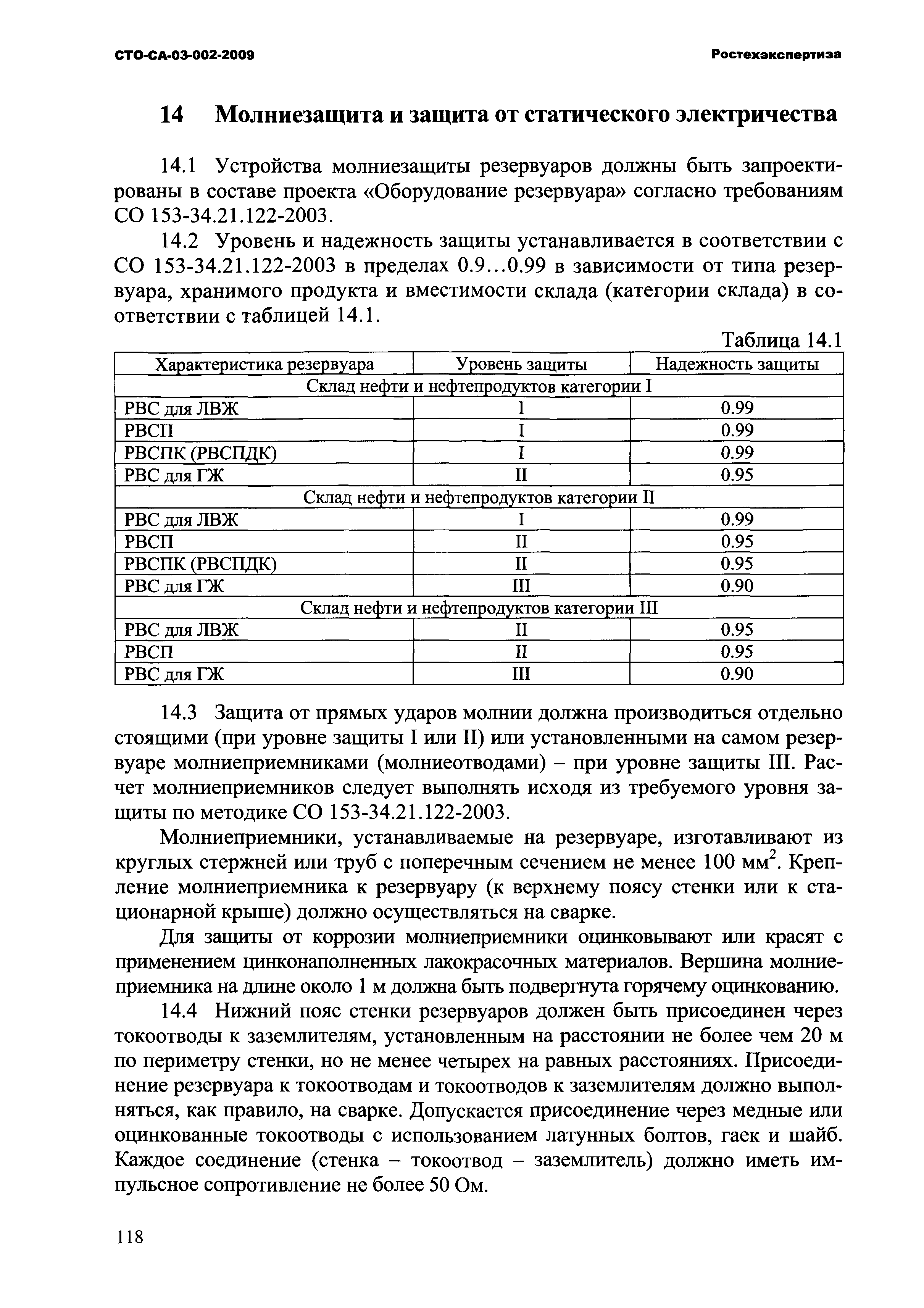 СТО СА 03-002-2009