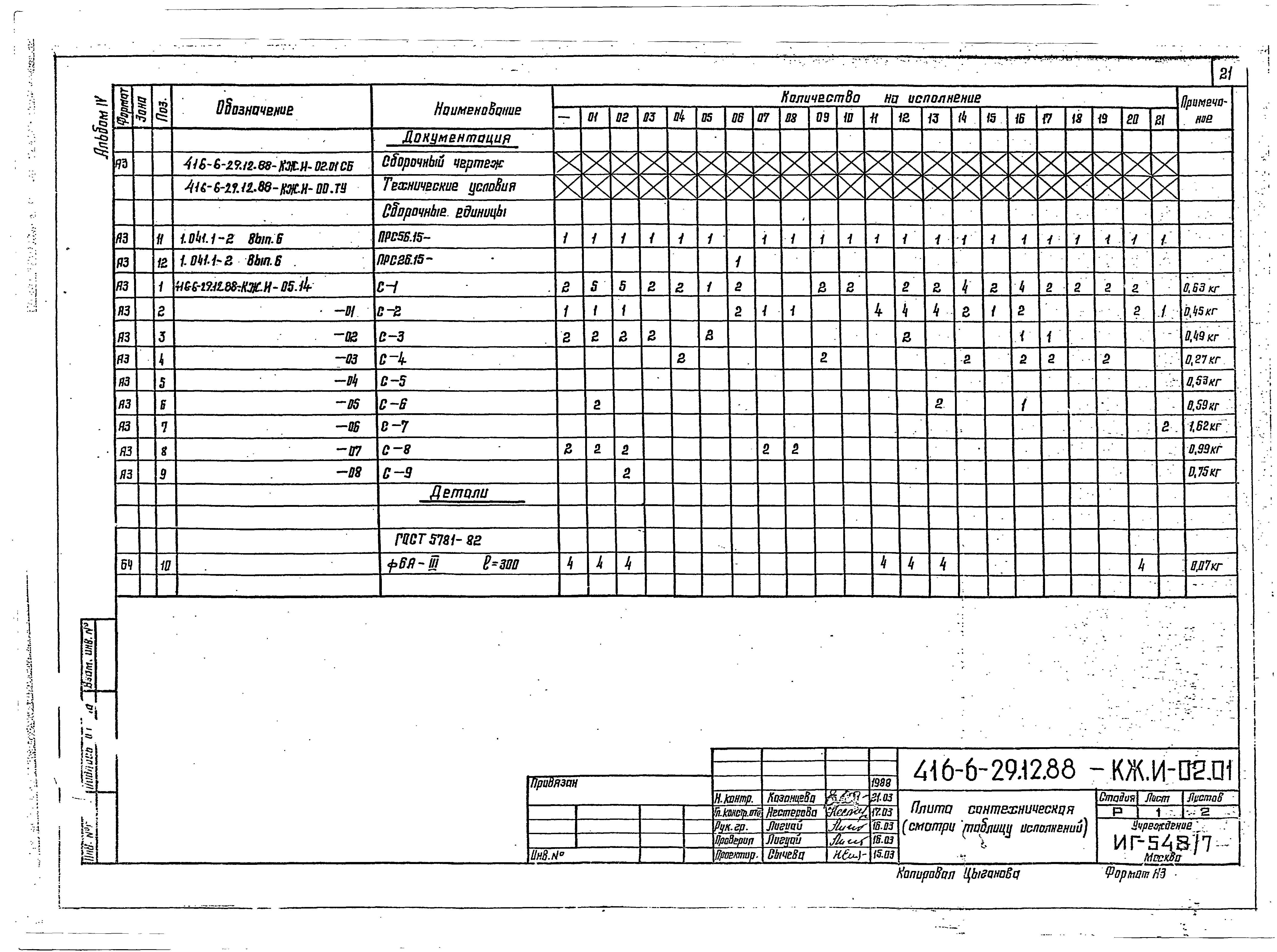 Типовой проект 416-6-29.12.88