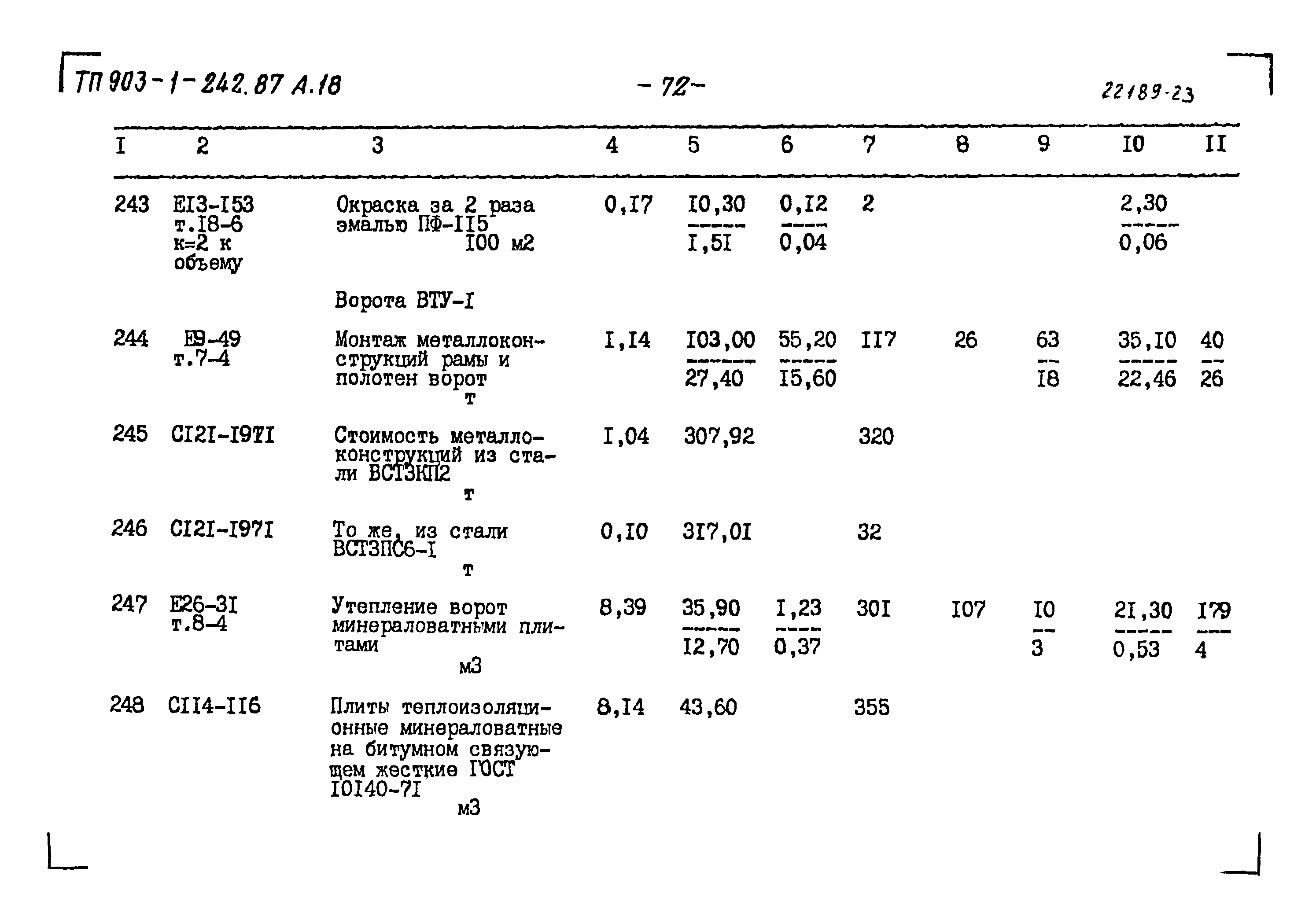 Типовой проект 903-1-242.87