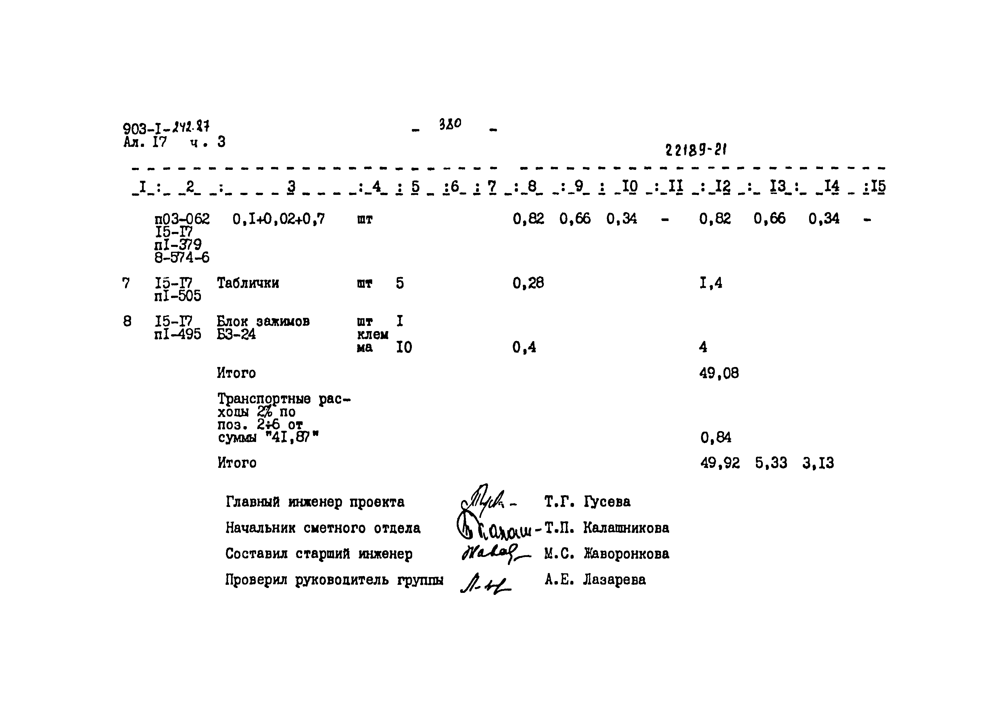 Типовой проект 903-1-242.87