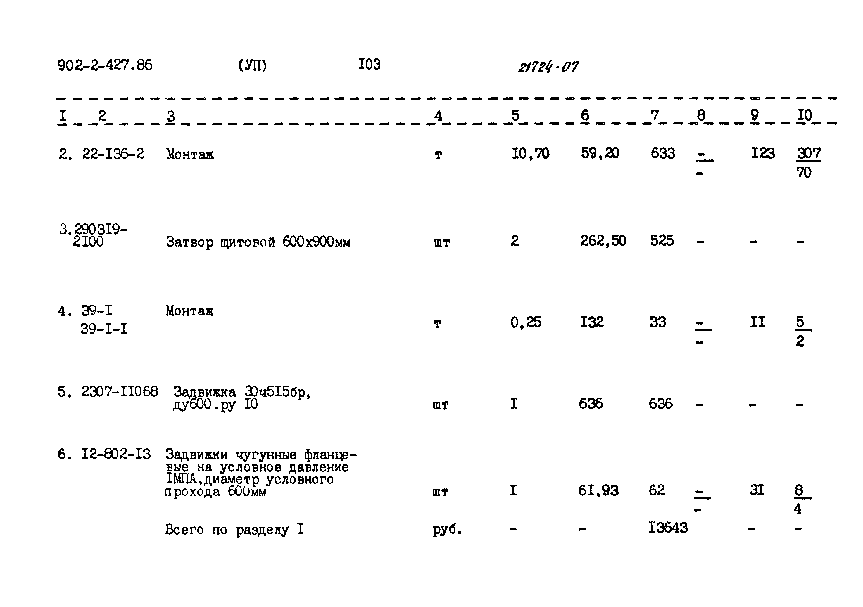 Типовой проект 902-2-427.86