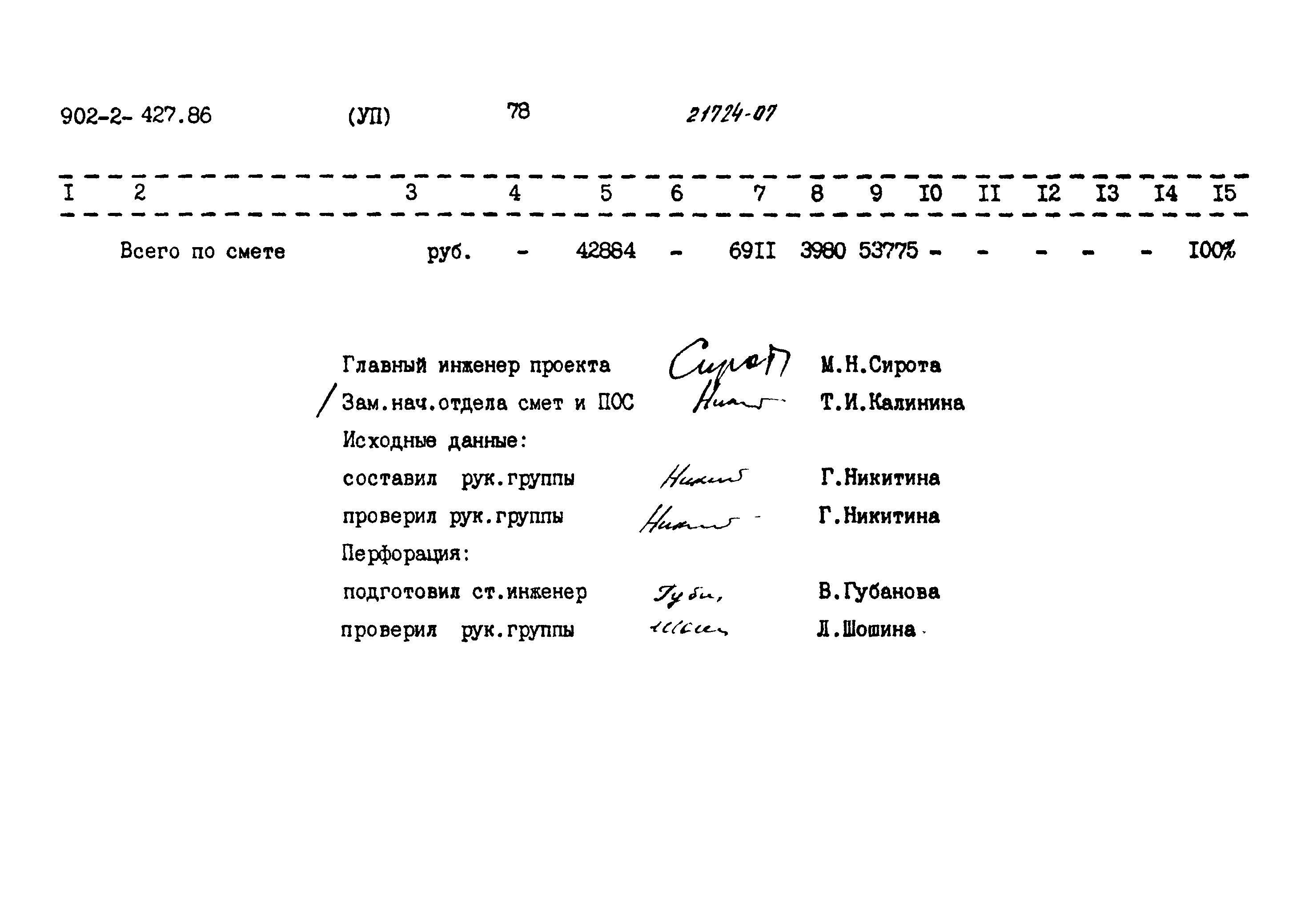 Типовой проект 902-2-427.86