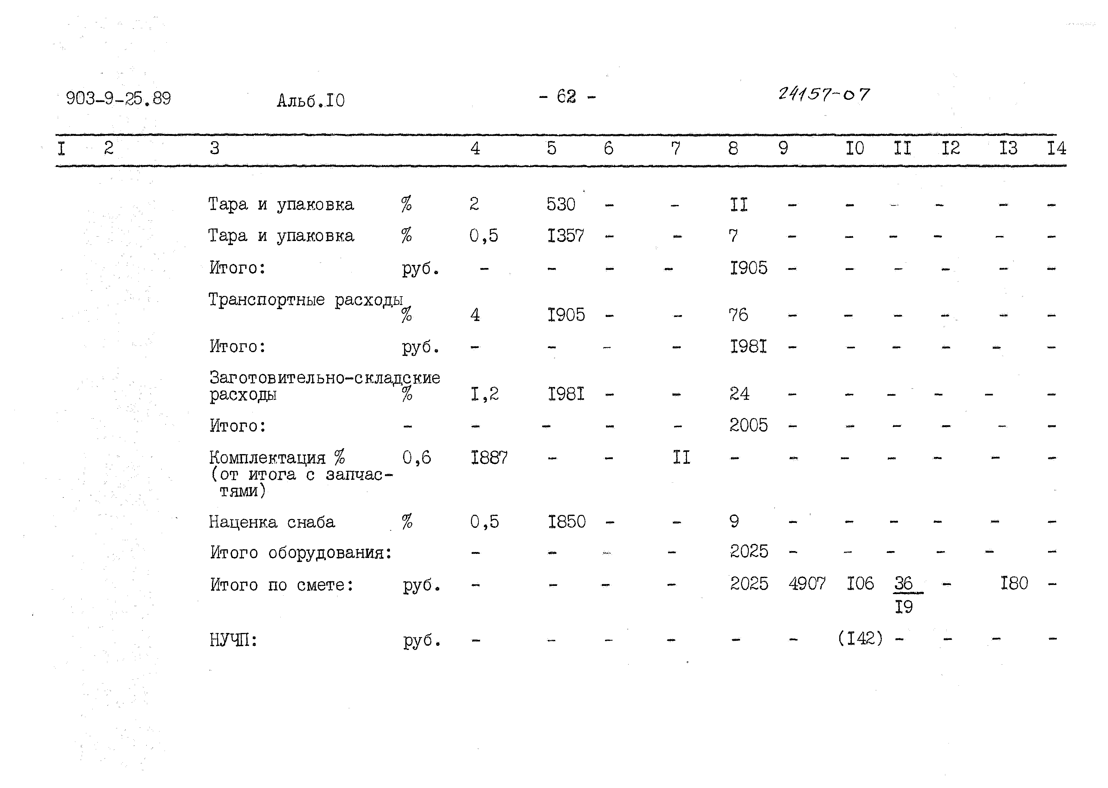 Типовой проект 903-9-25.89