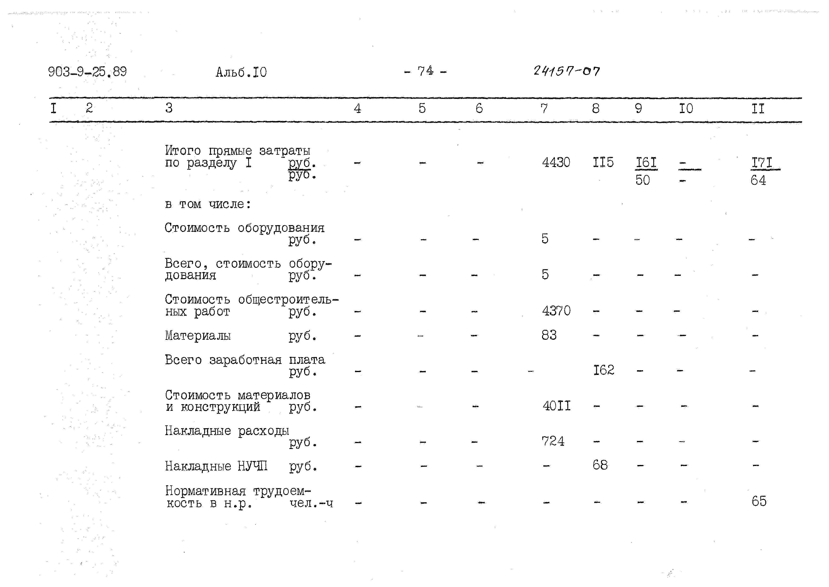 Типовой проект 903-9-25.89