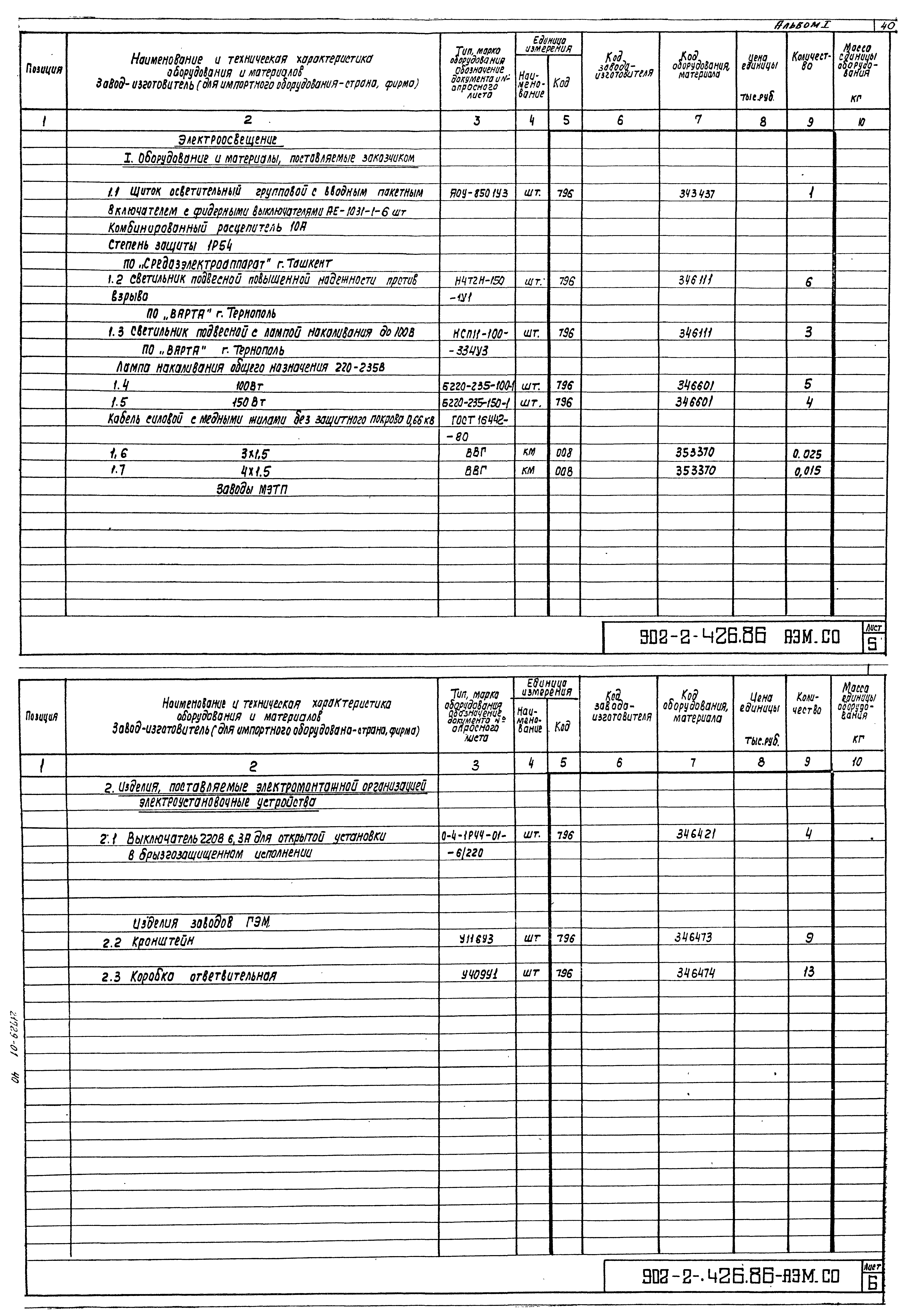 Типовой проект 902-2-426.86