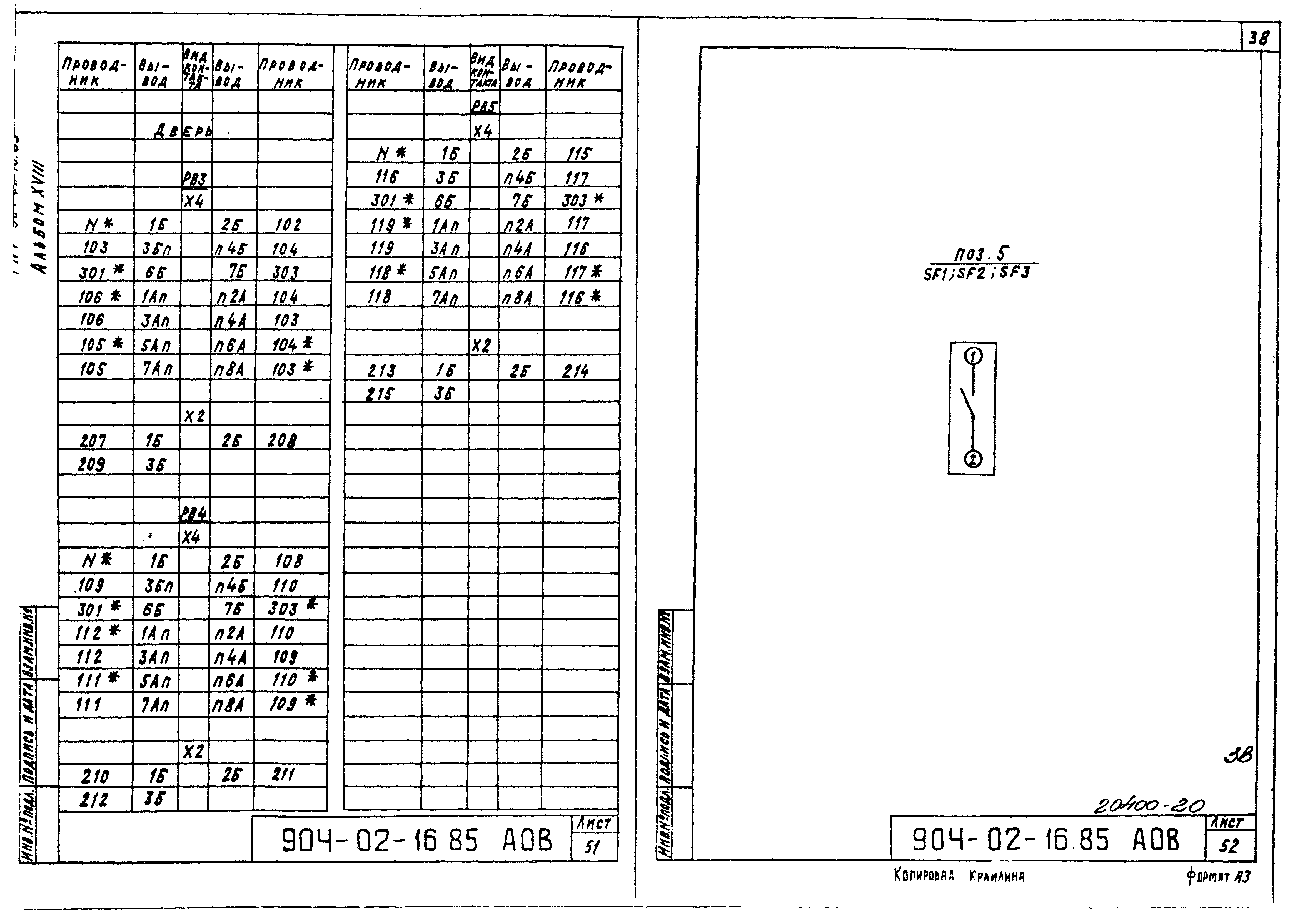 Типовые проектные решения 904-02-16.85