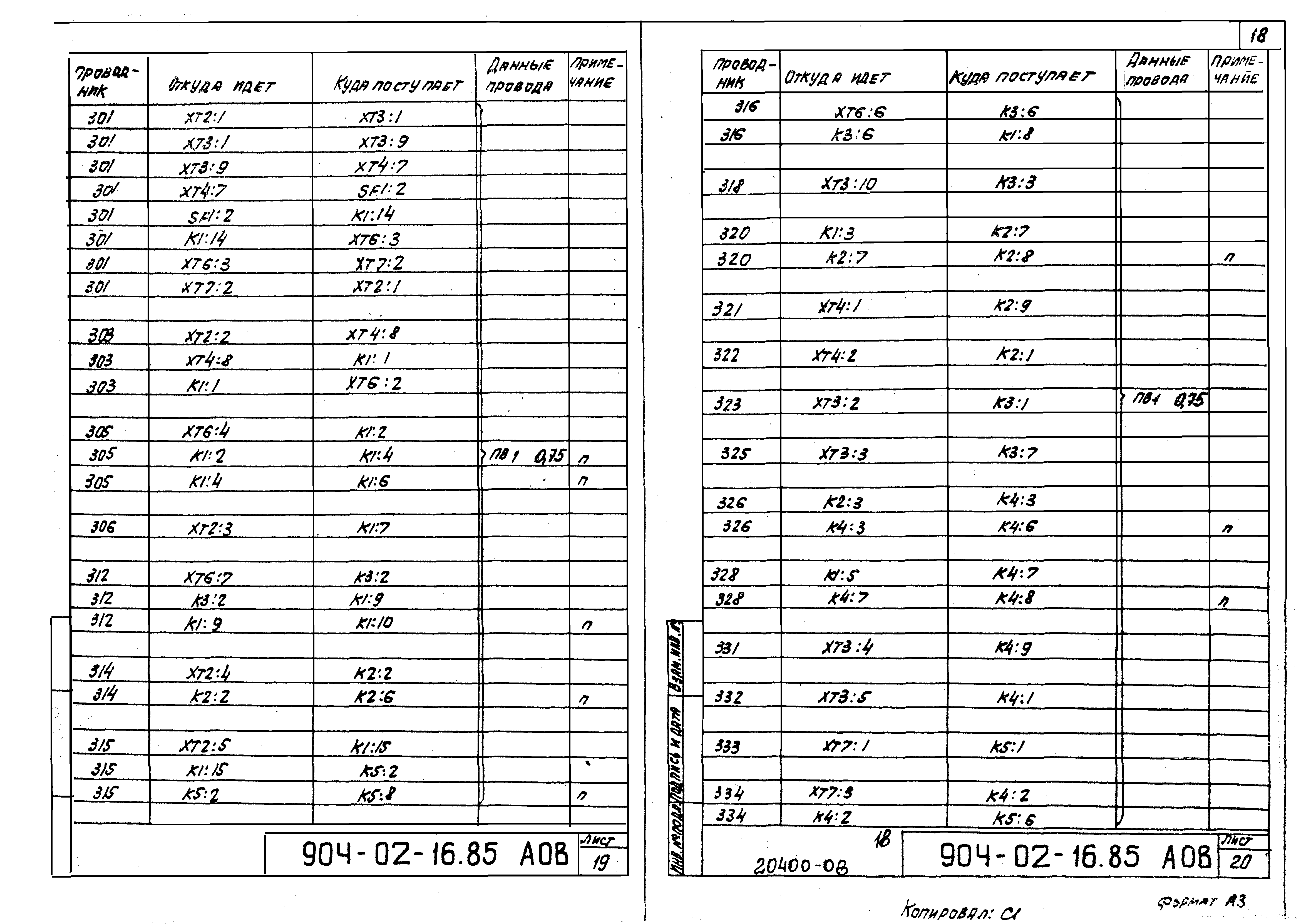 Типовые проектные решения 904-02-16.85