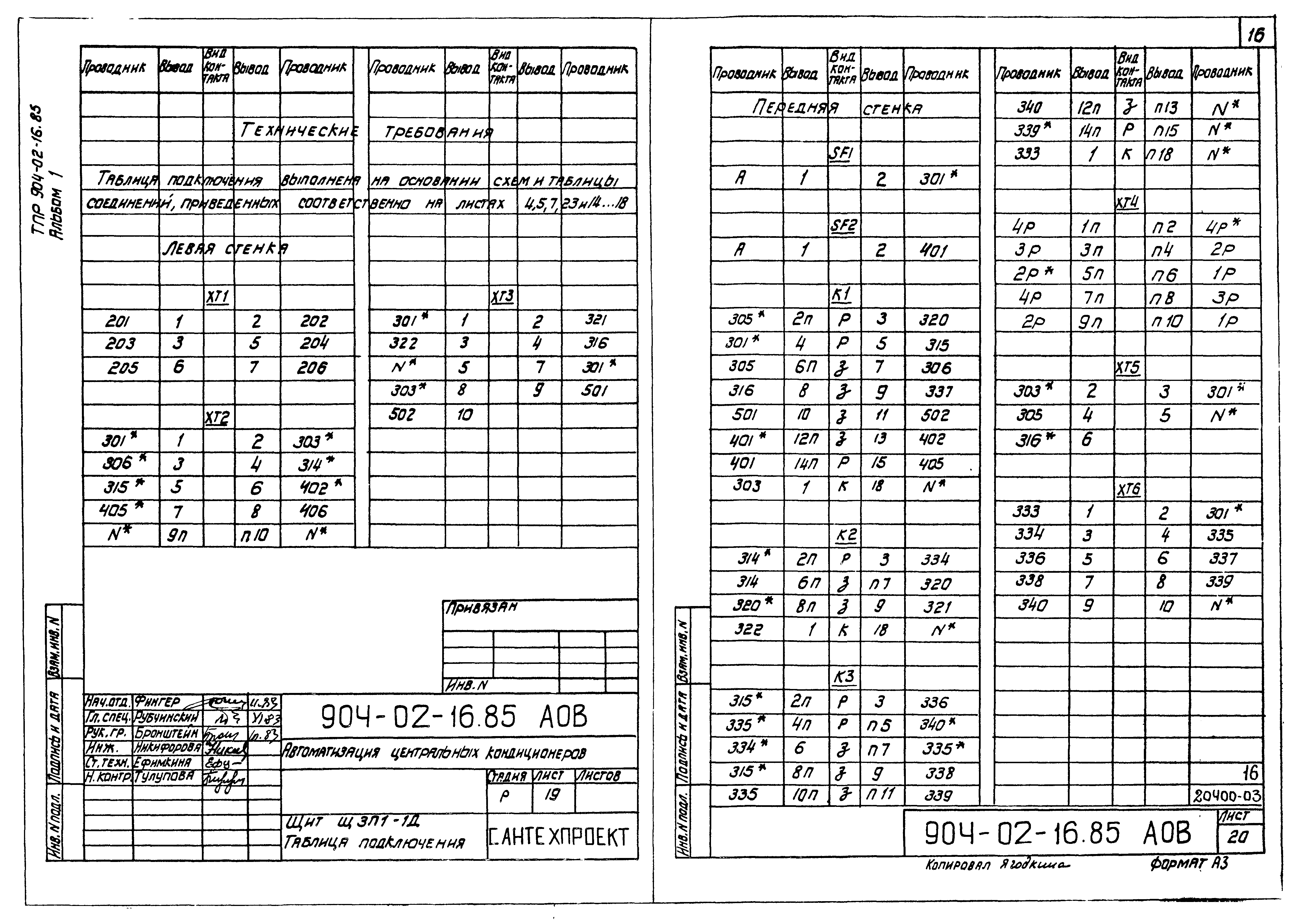 Типовые проектные решения 904-02-16.85