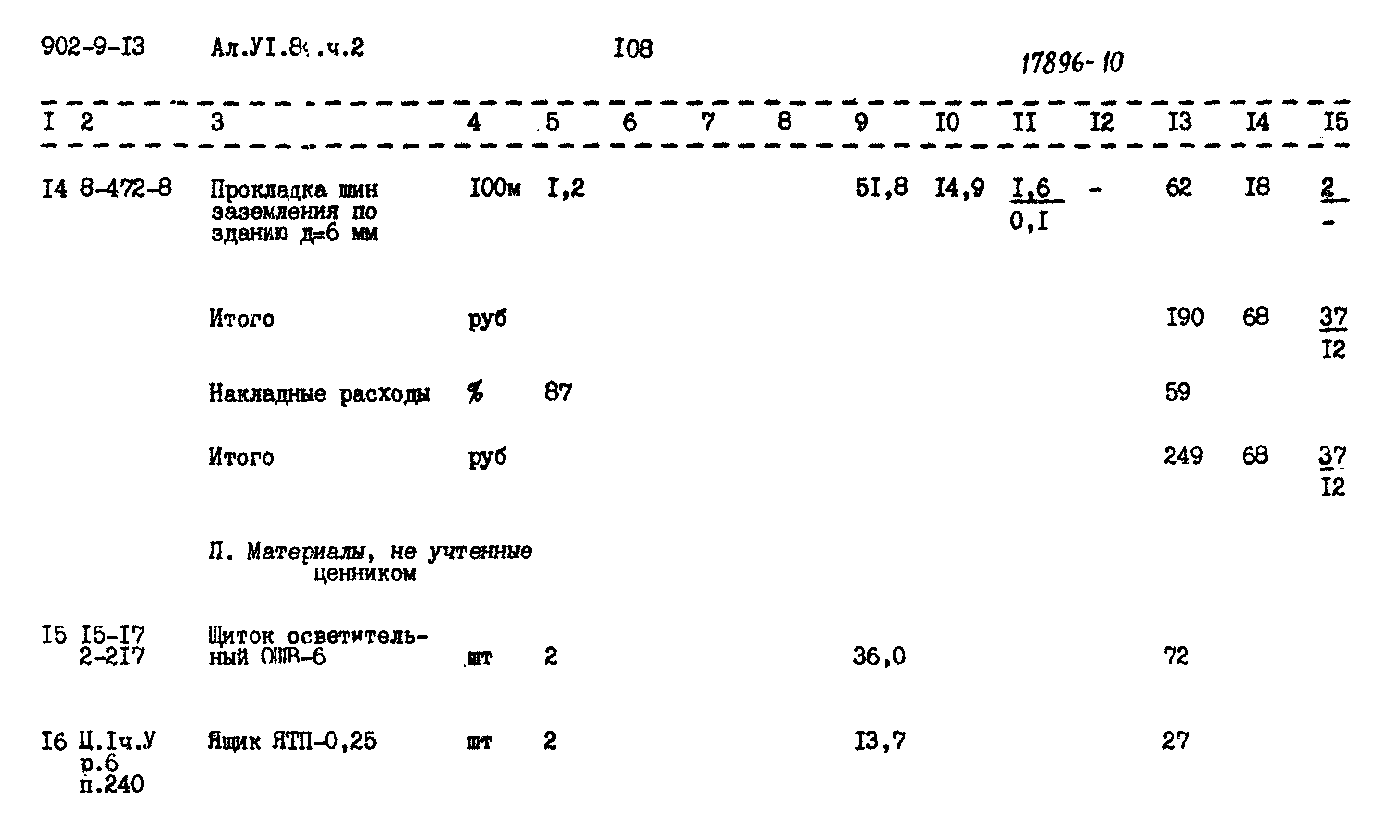 Типовой проект 902-9-13