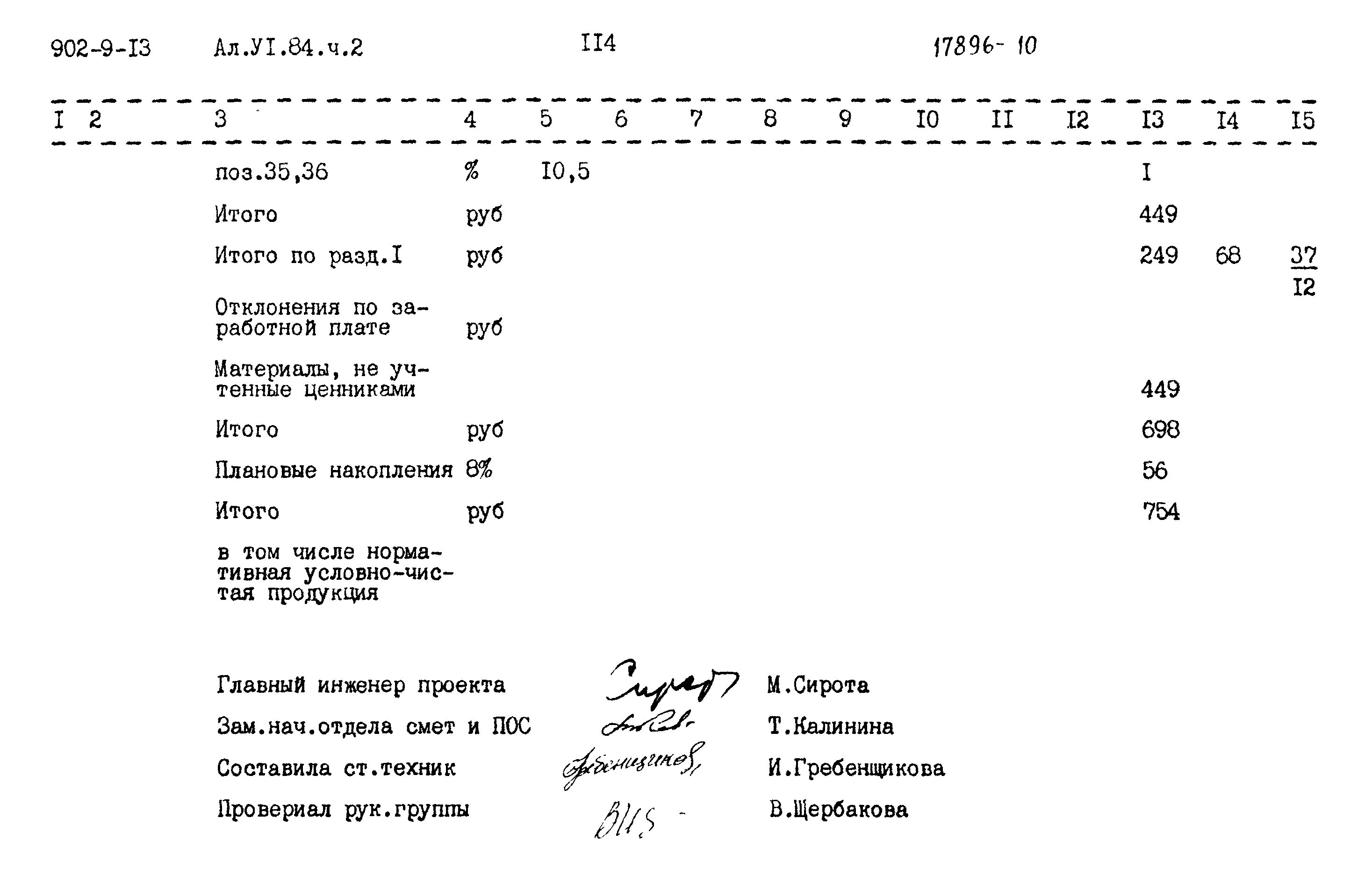 Типовой проект 902-9-13