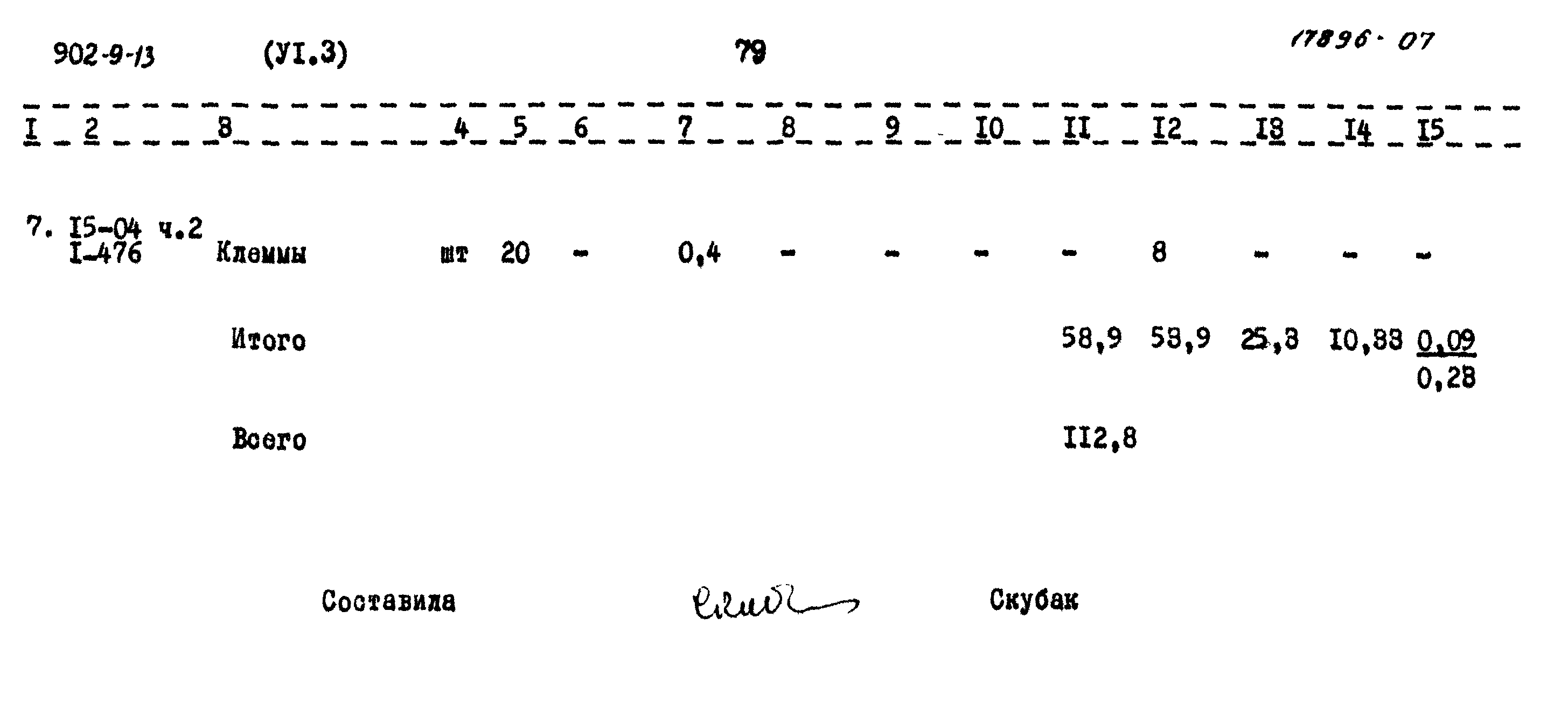 Типовой проект 902-9-13