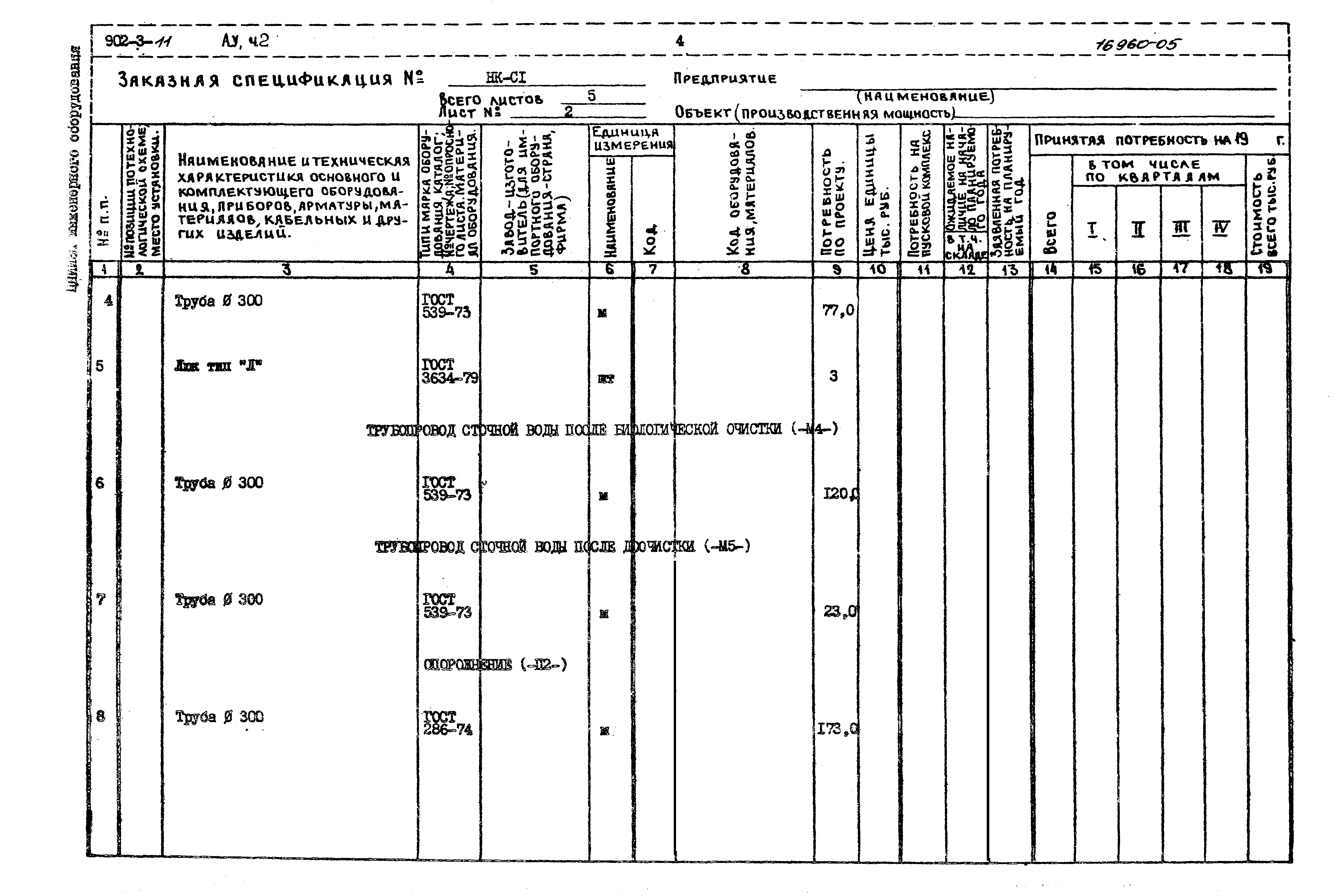 Типовой проект 902-3-11