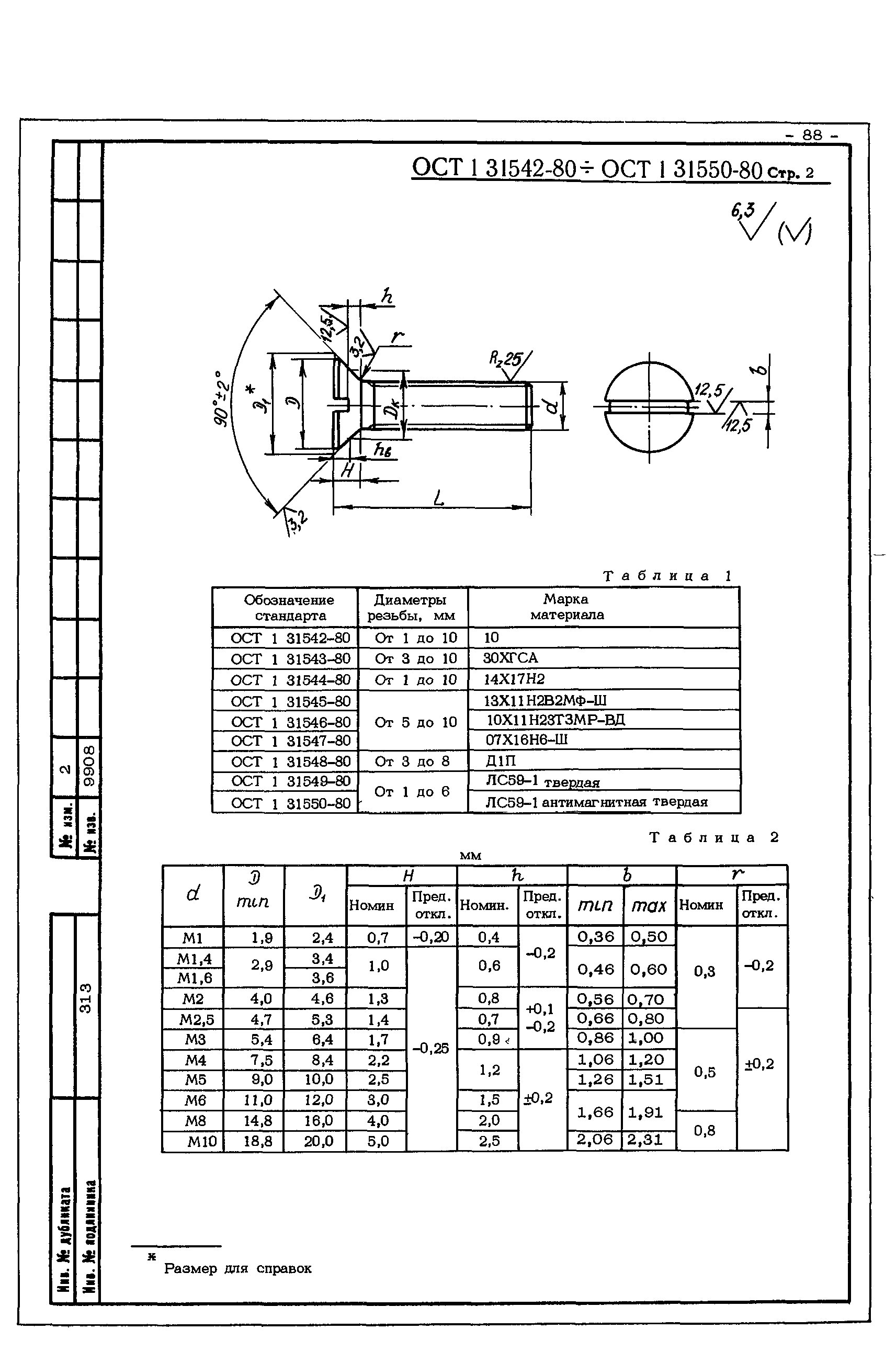 ОСТ 1 31542-80