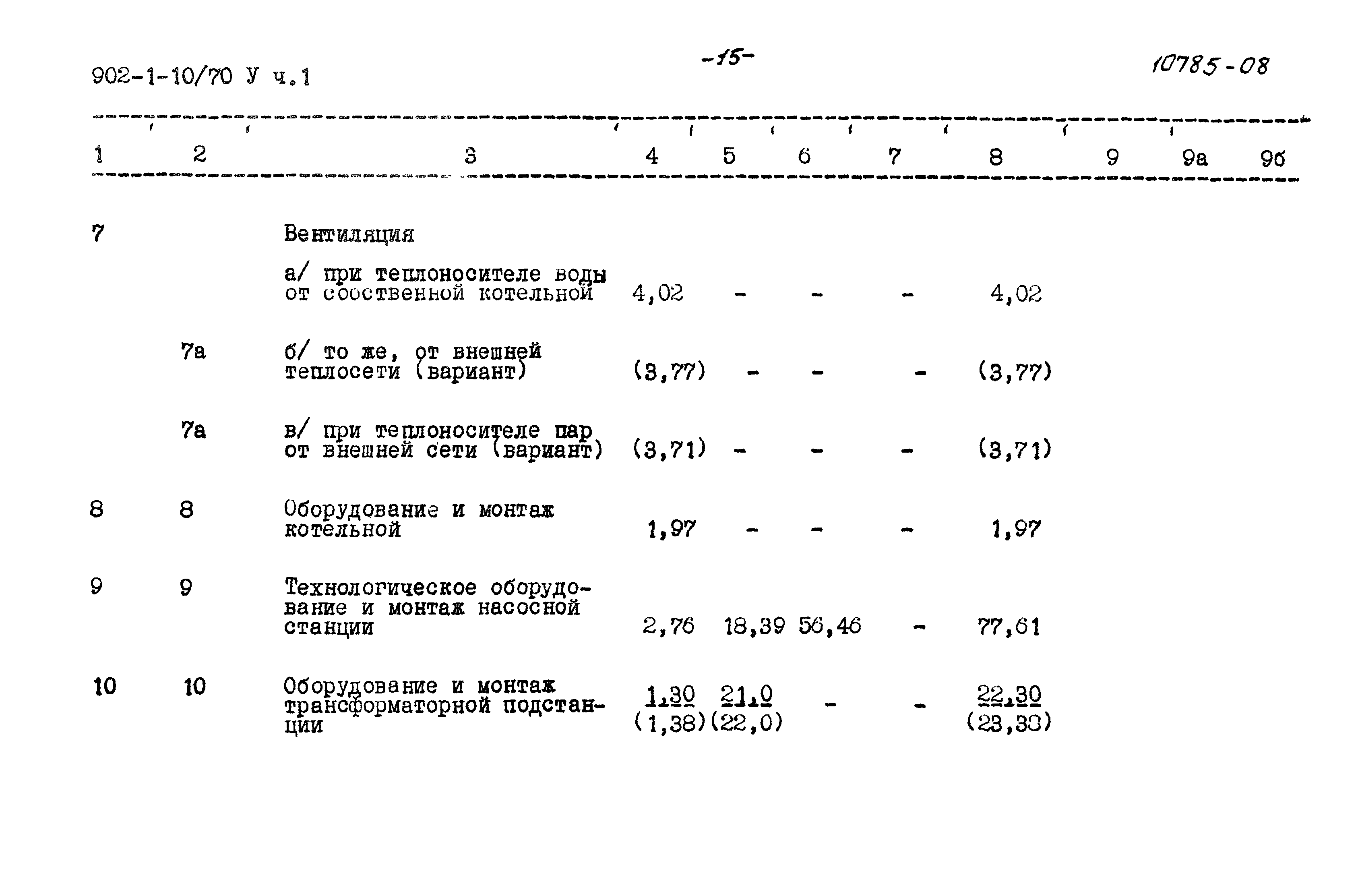 Типовой проект 902-1-10/70