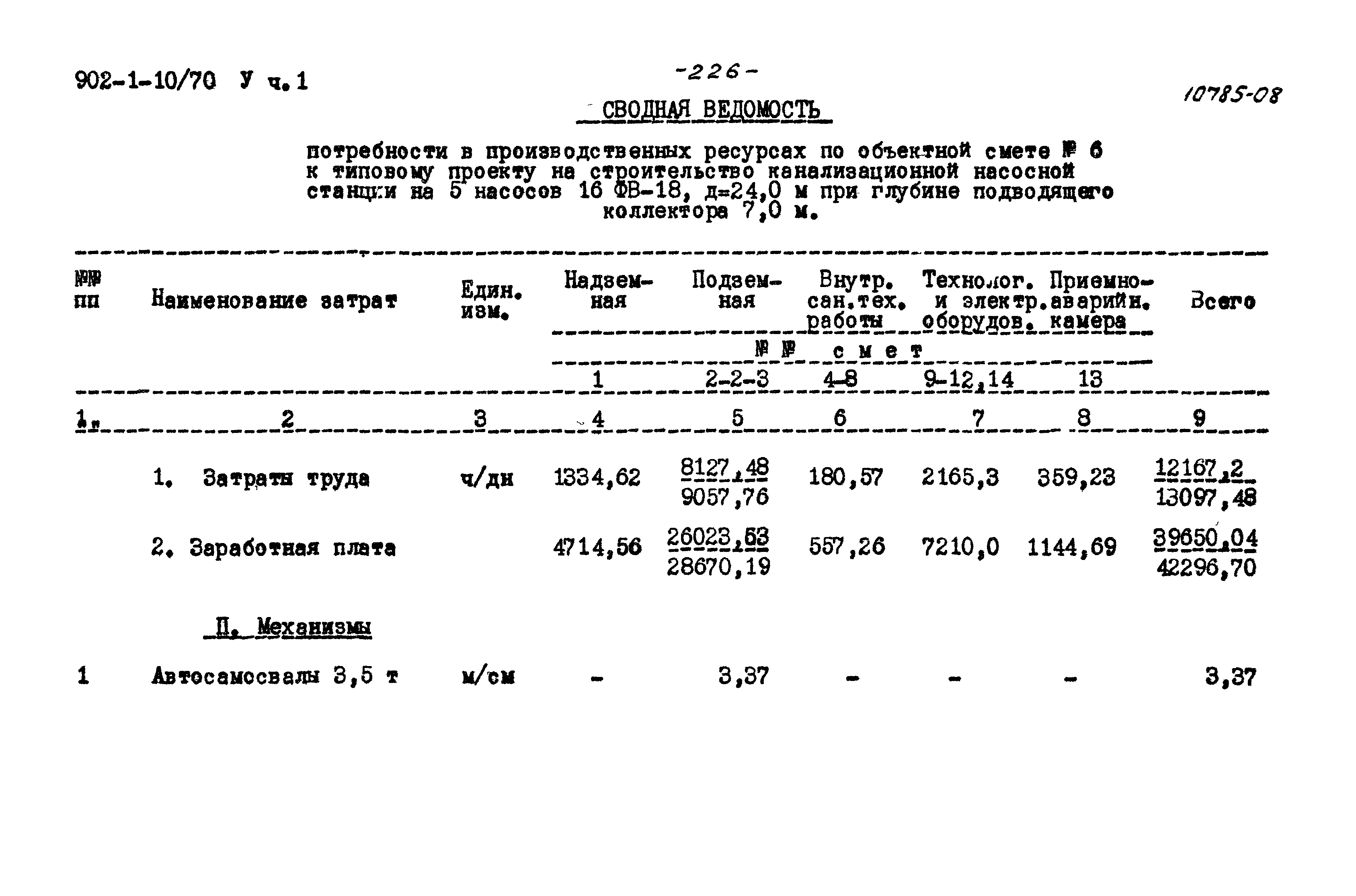 Типовой проект 902-1-10/70