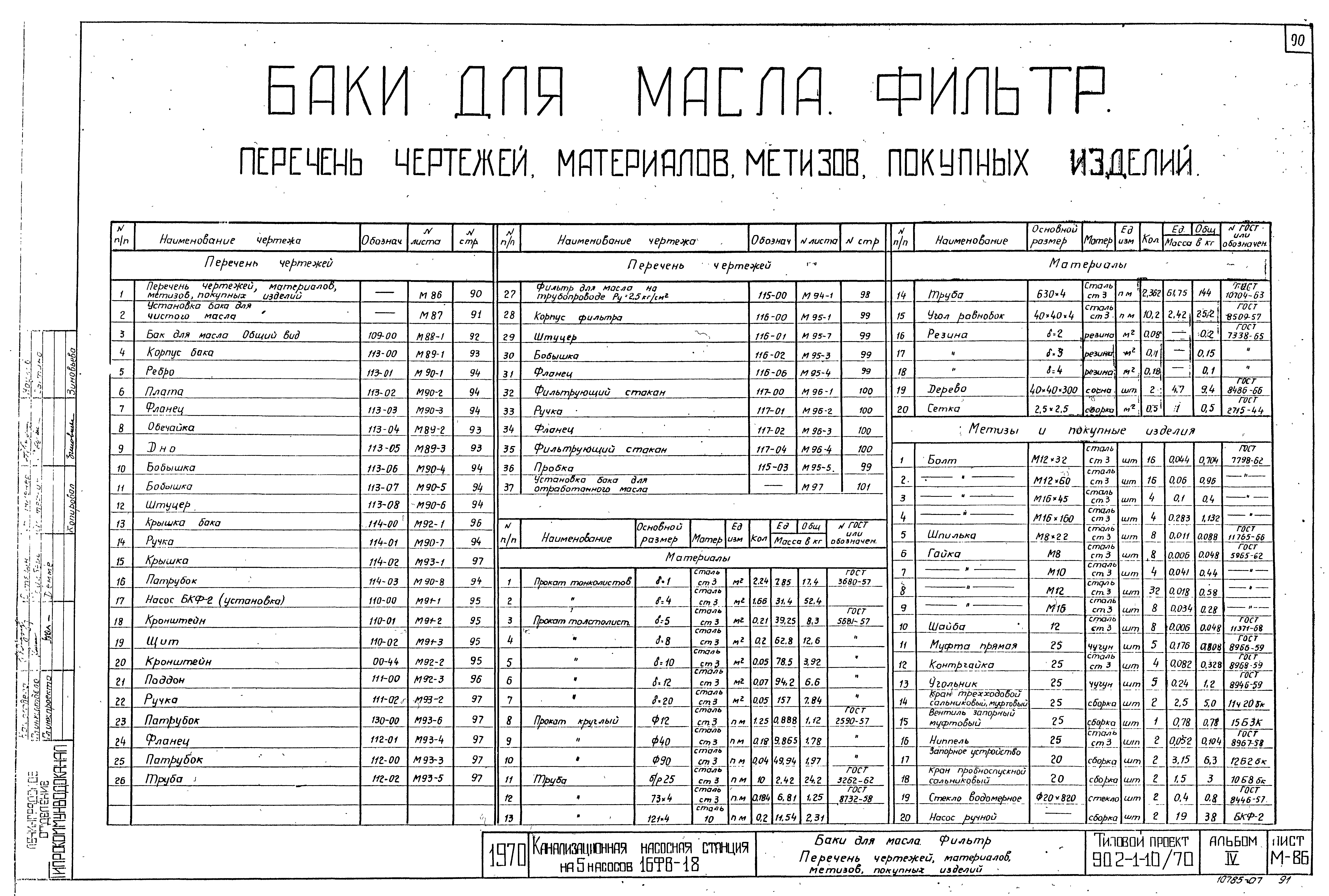 Типовой проект 902-1-10/70