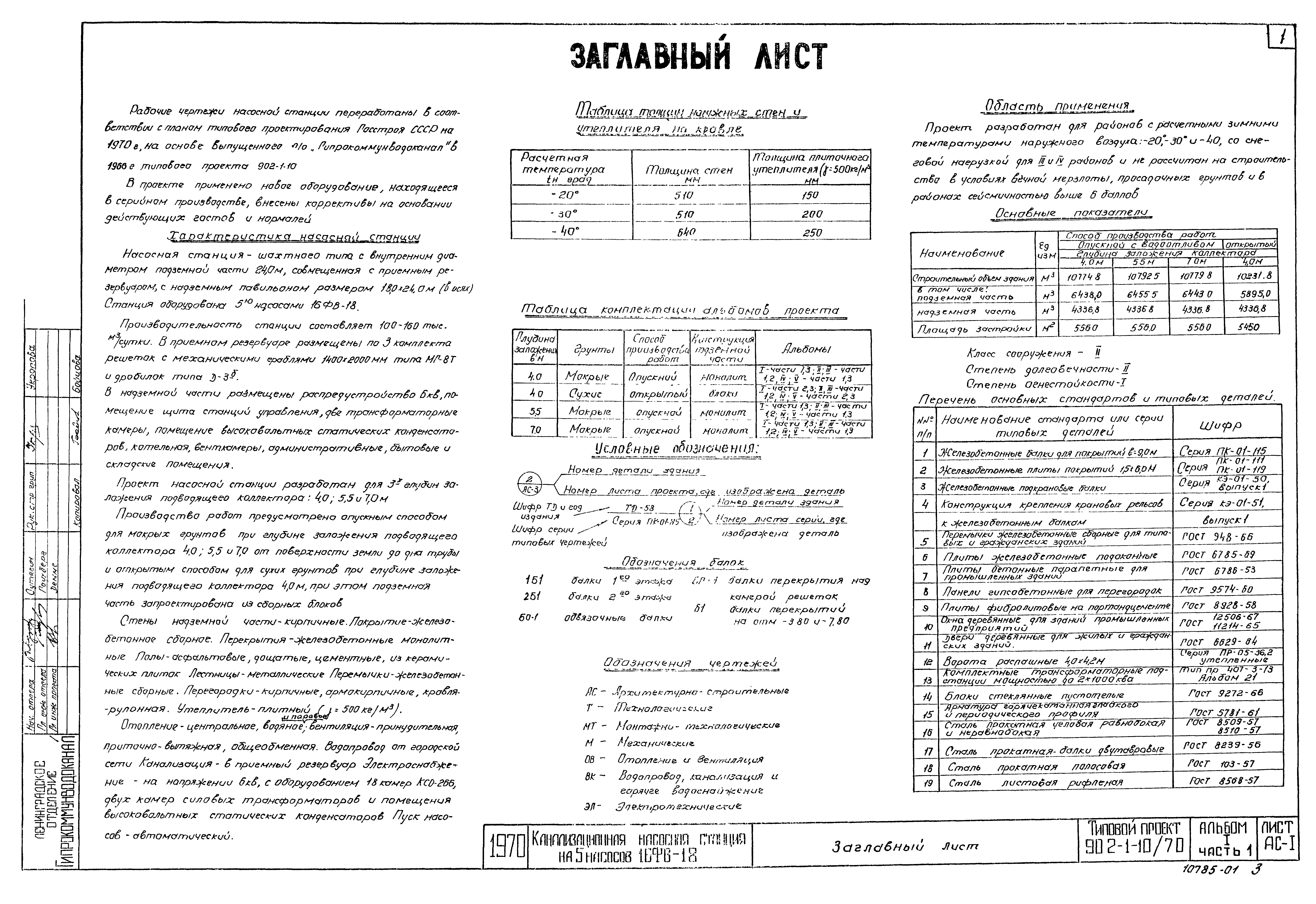 Типовой проект 902-1-10/70