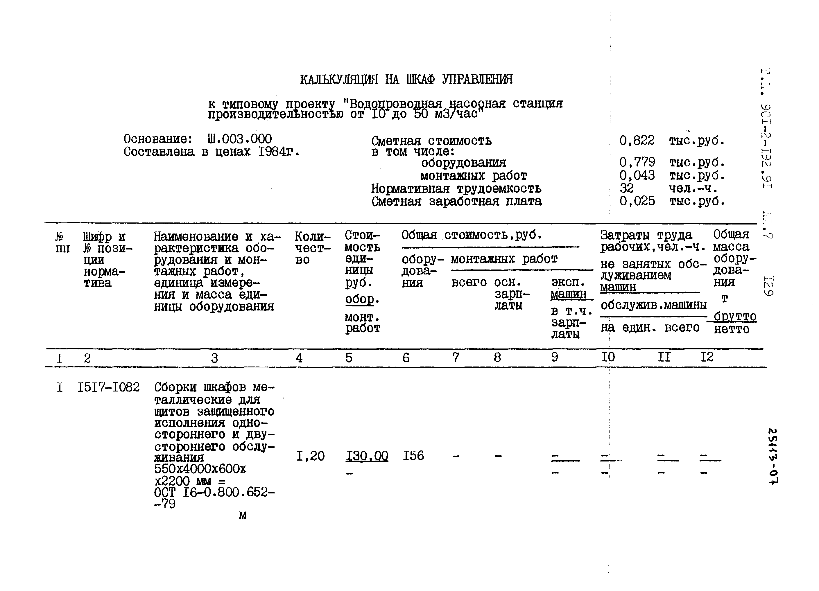 Типовой проект 901-2-192.91