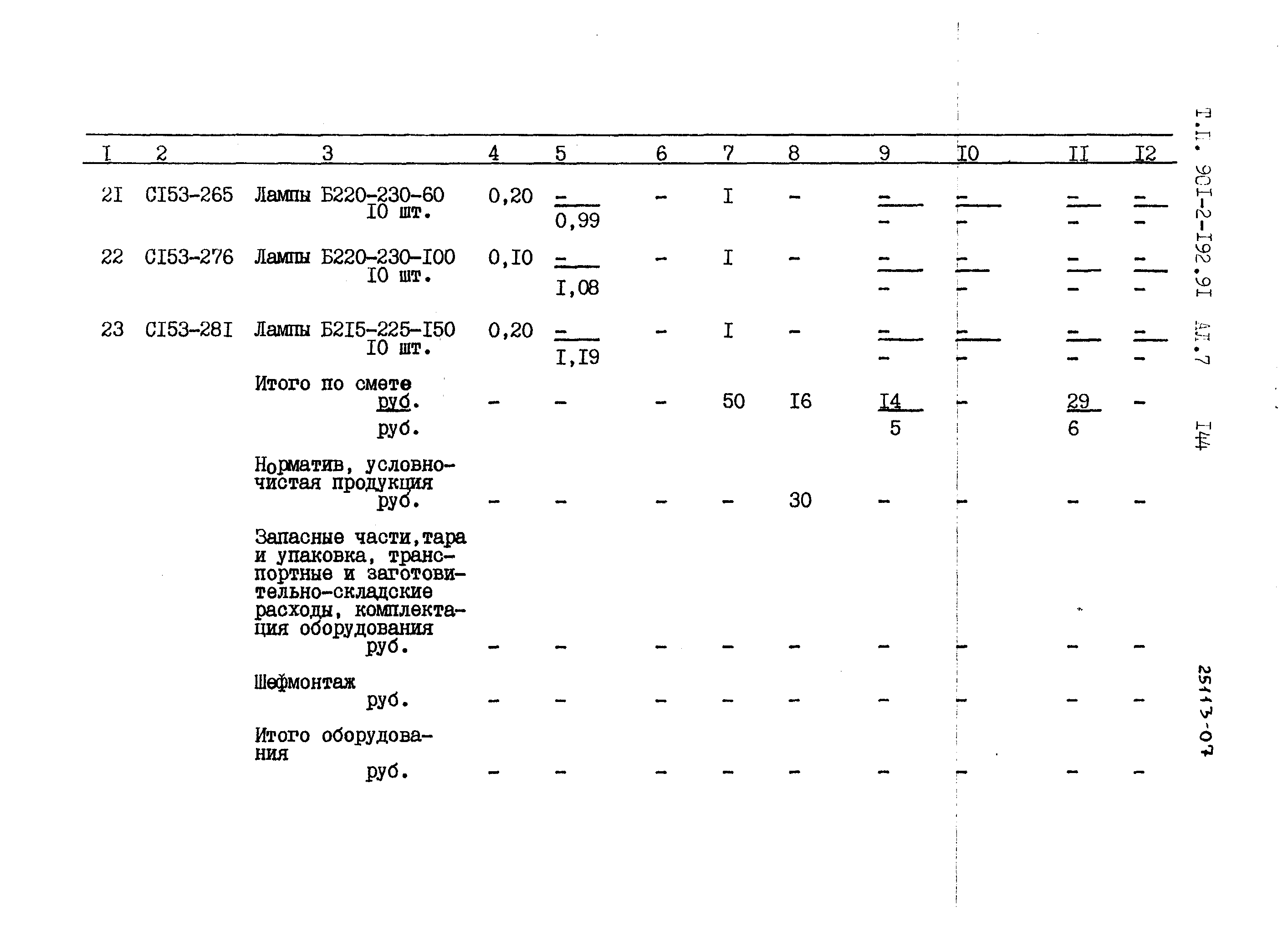 Типовой проект 901-2-192.91