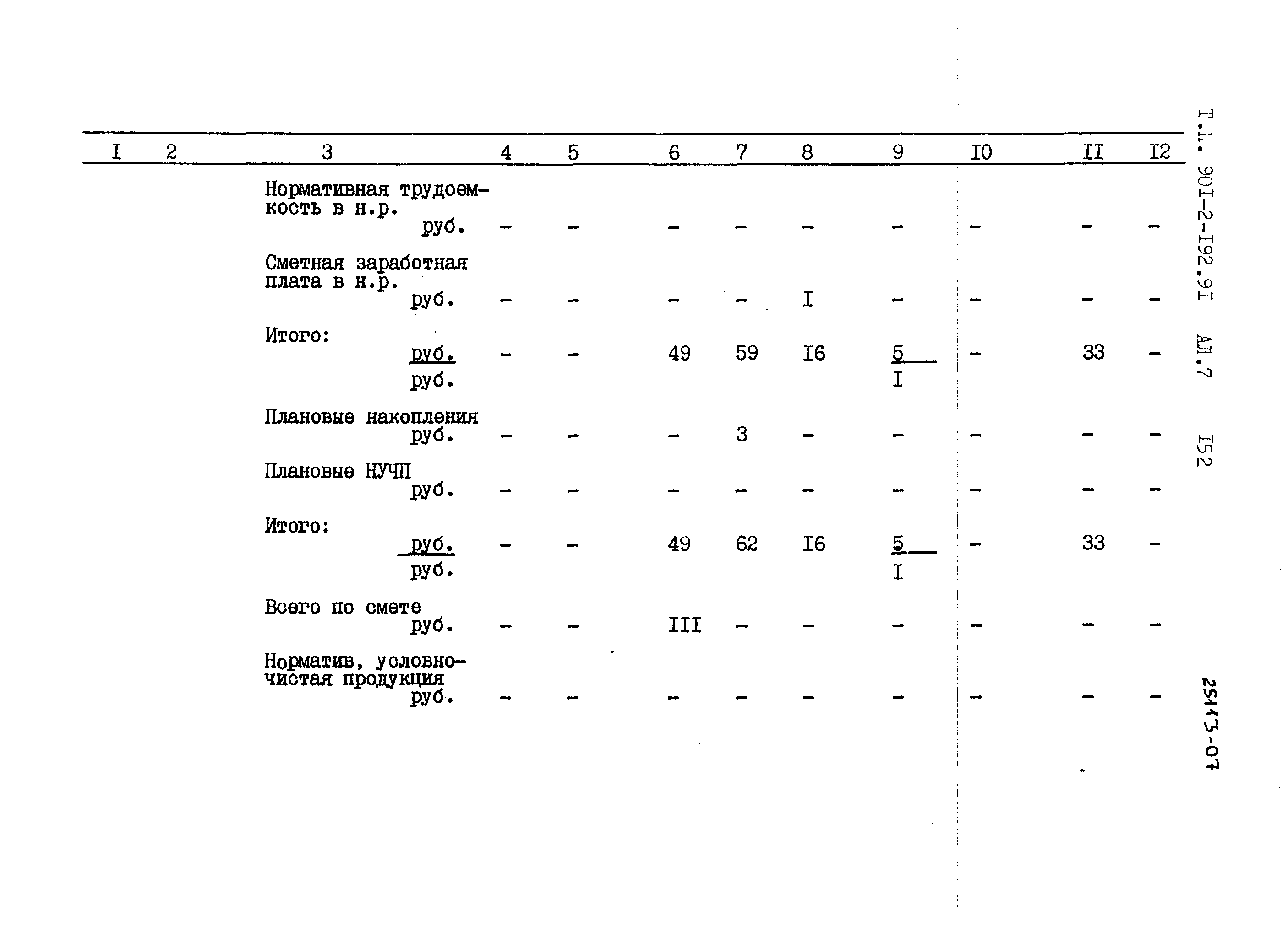 Типовой проект 901-2-192.91