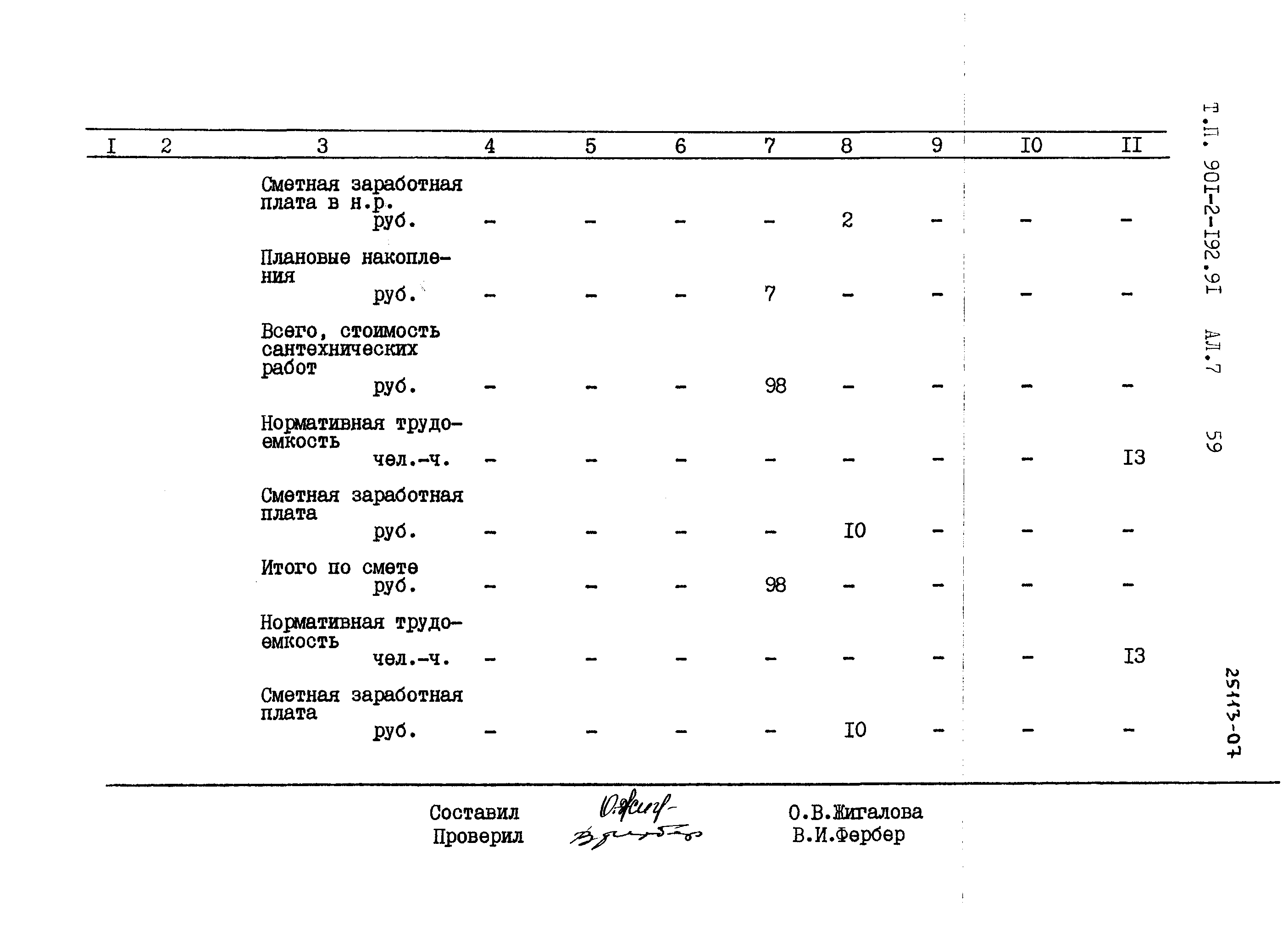 Типовой проект 901-2-192.91