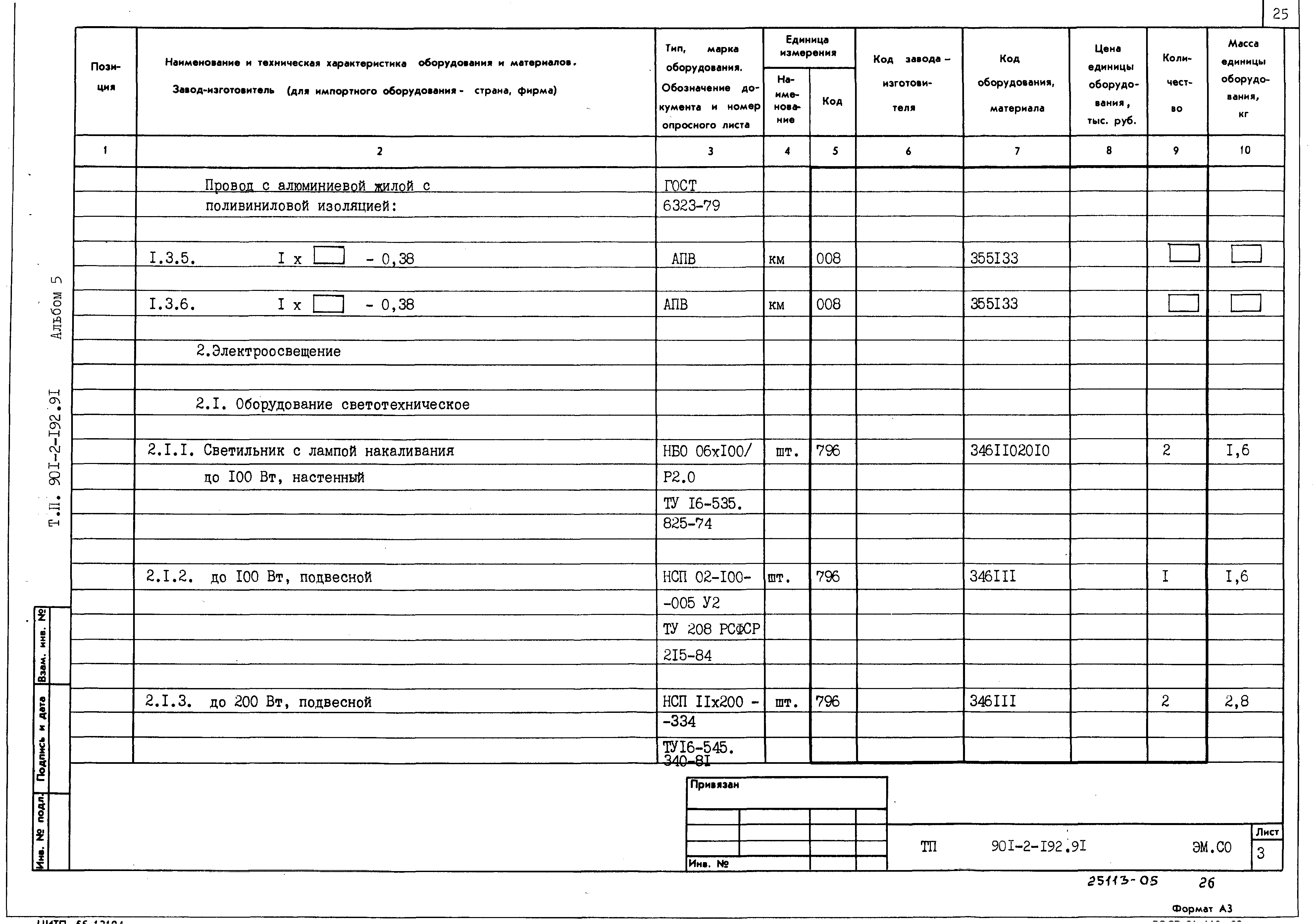 Типовой проект 901-2-192.91