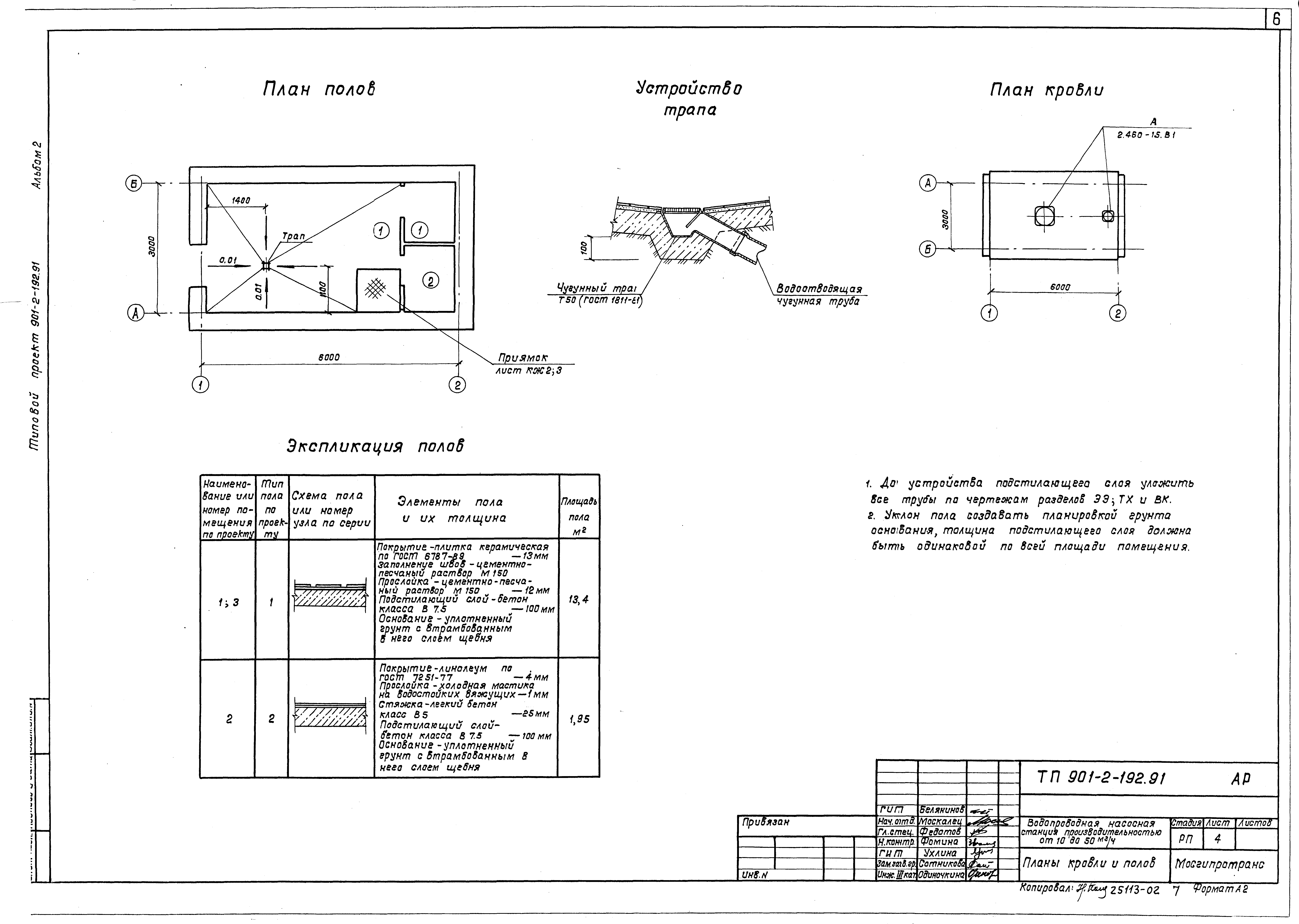 Типовой проект 901-2-192.91