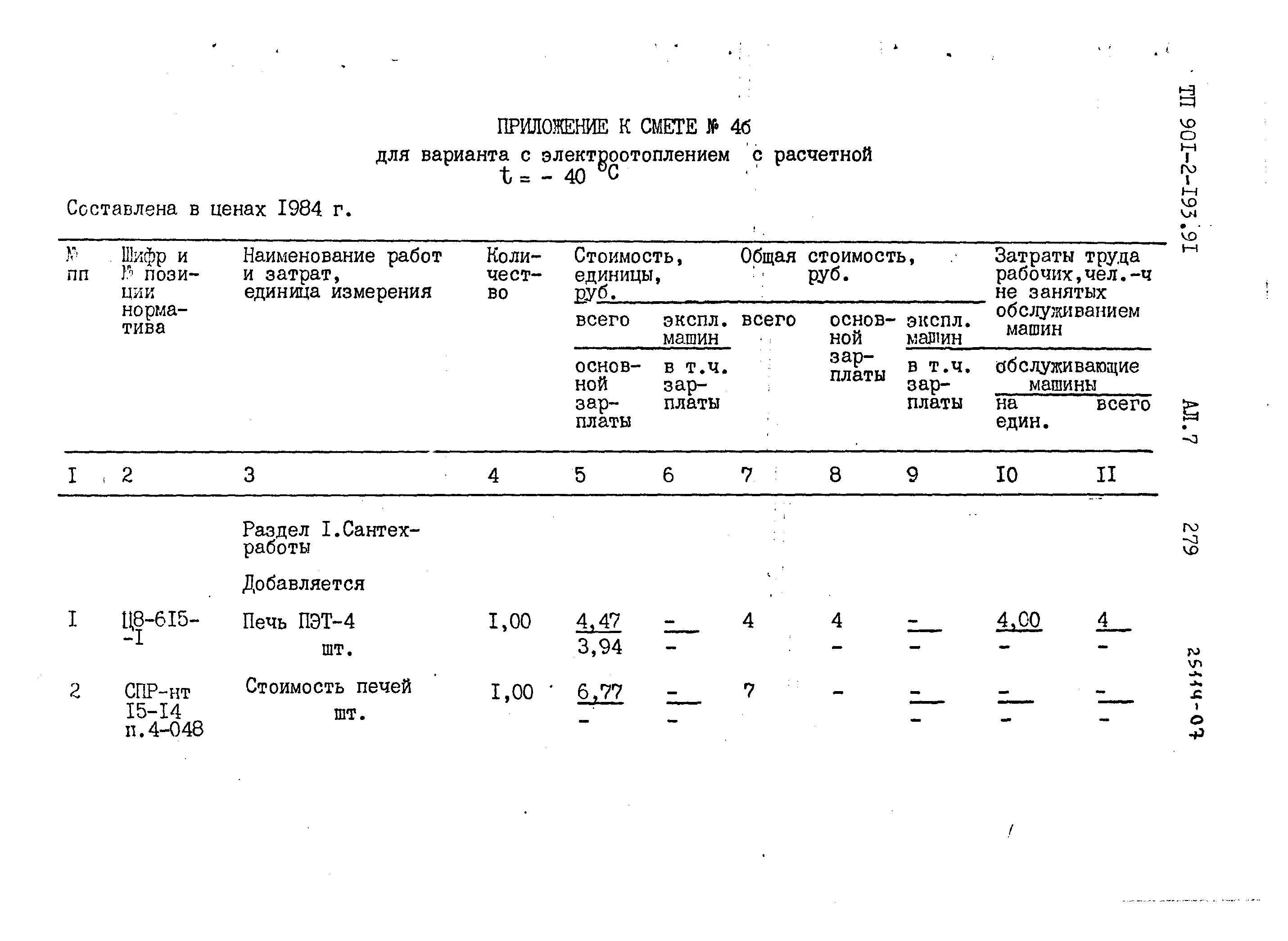 Типовой проект 901-2-193.91