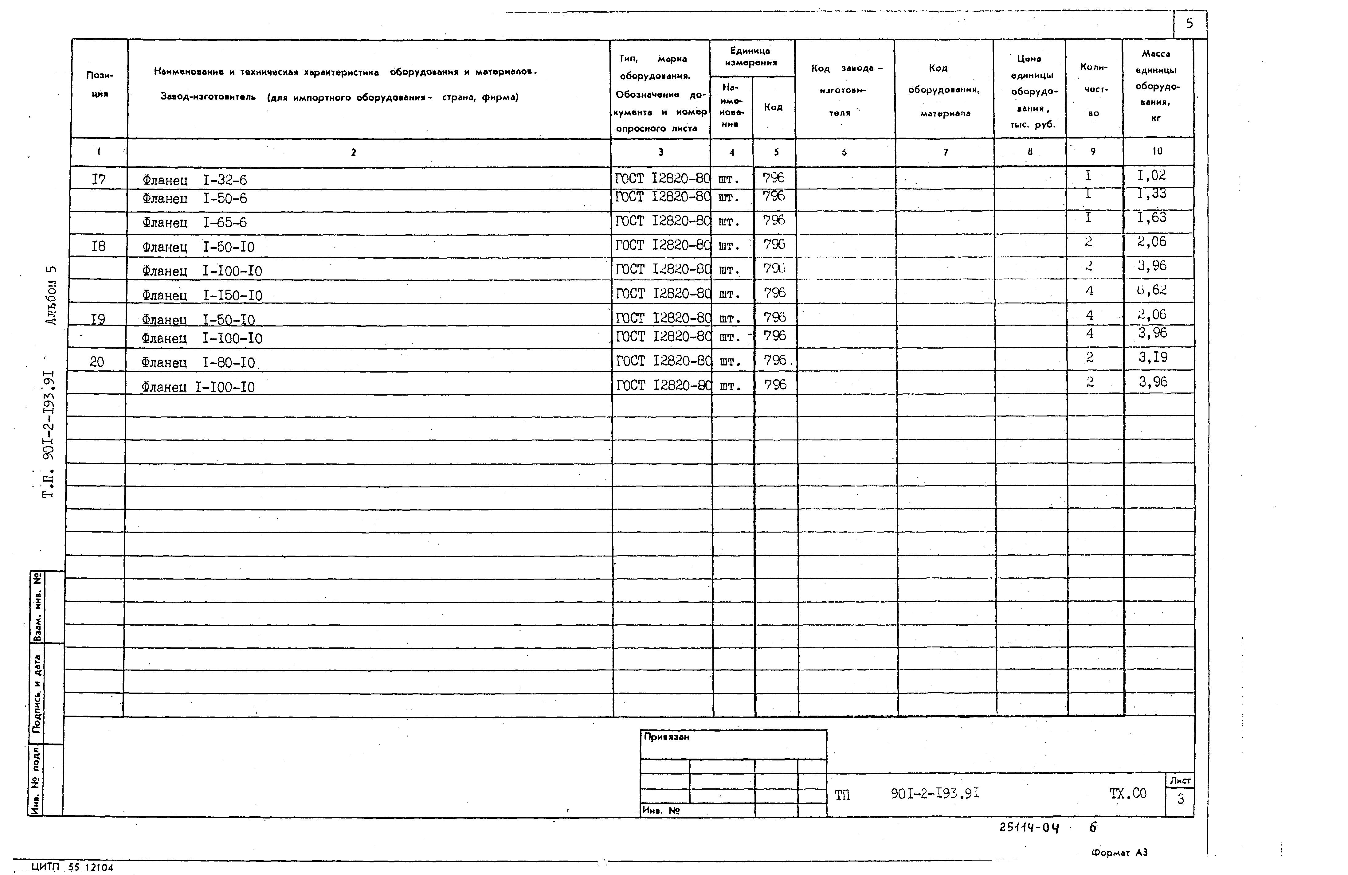 Типовой проект 901-2-193.91